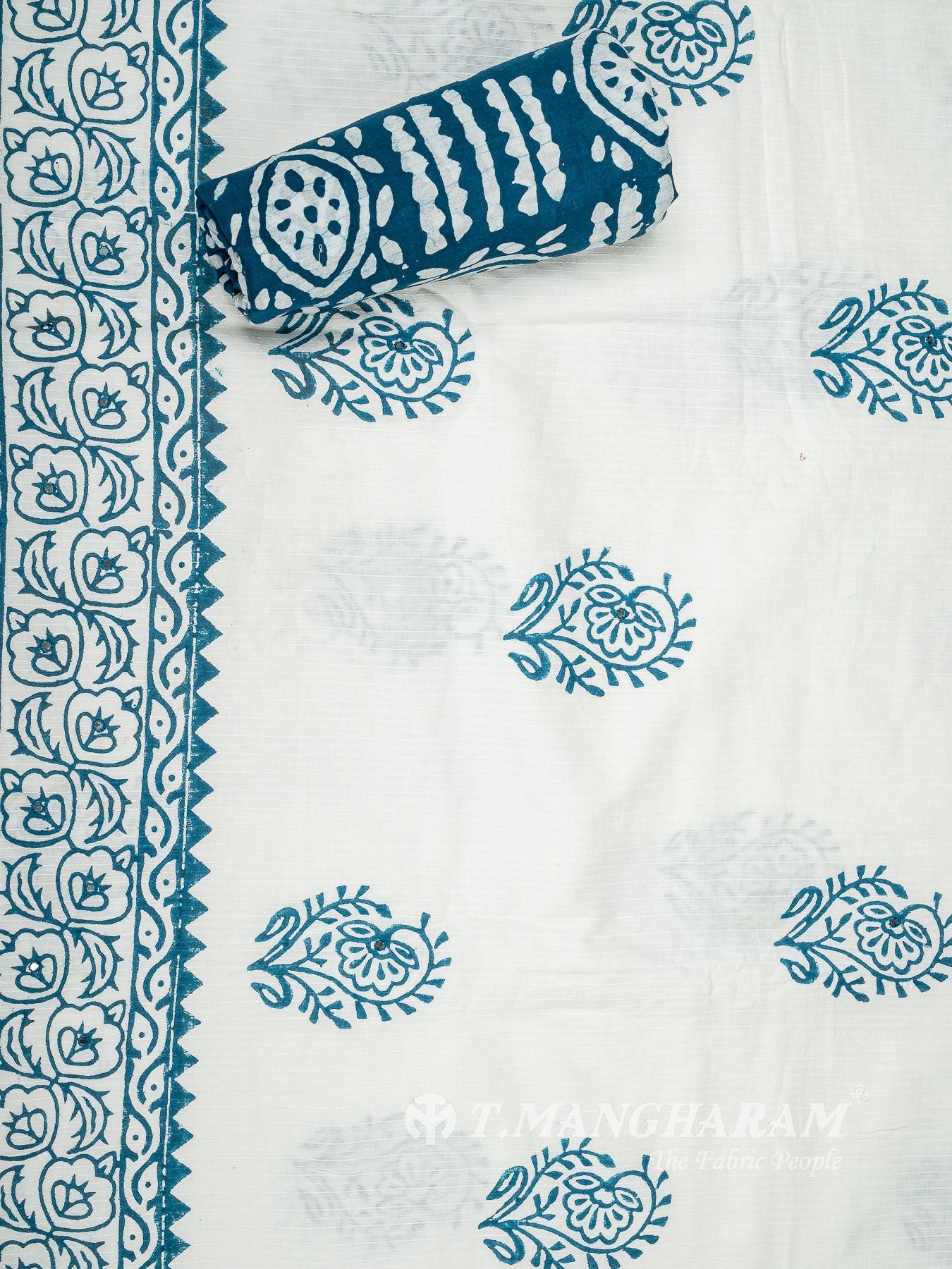 Cotton Chudidhar Fabric Set