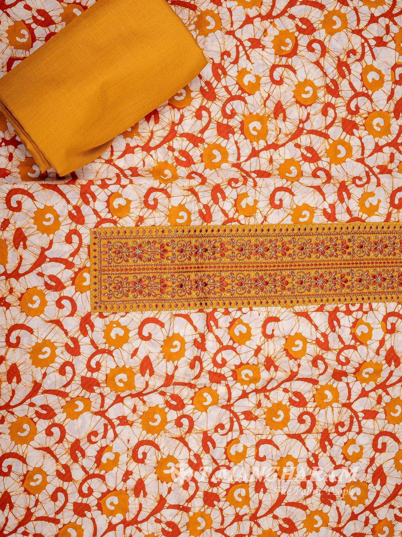 Cotton Chudidhar Fabric Set