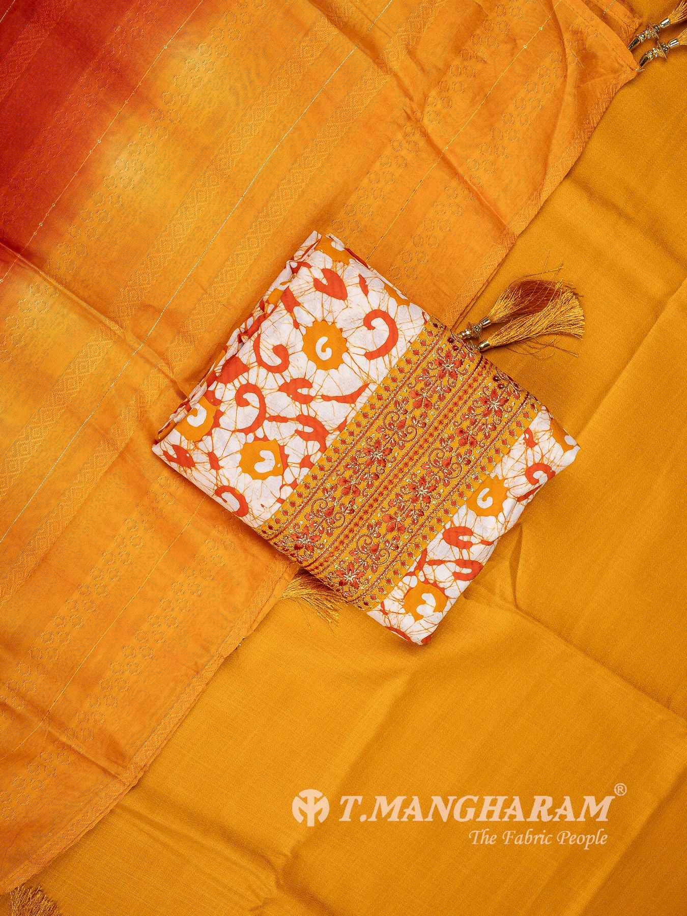 Cotton Chudidhar Fabric Set