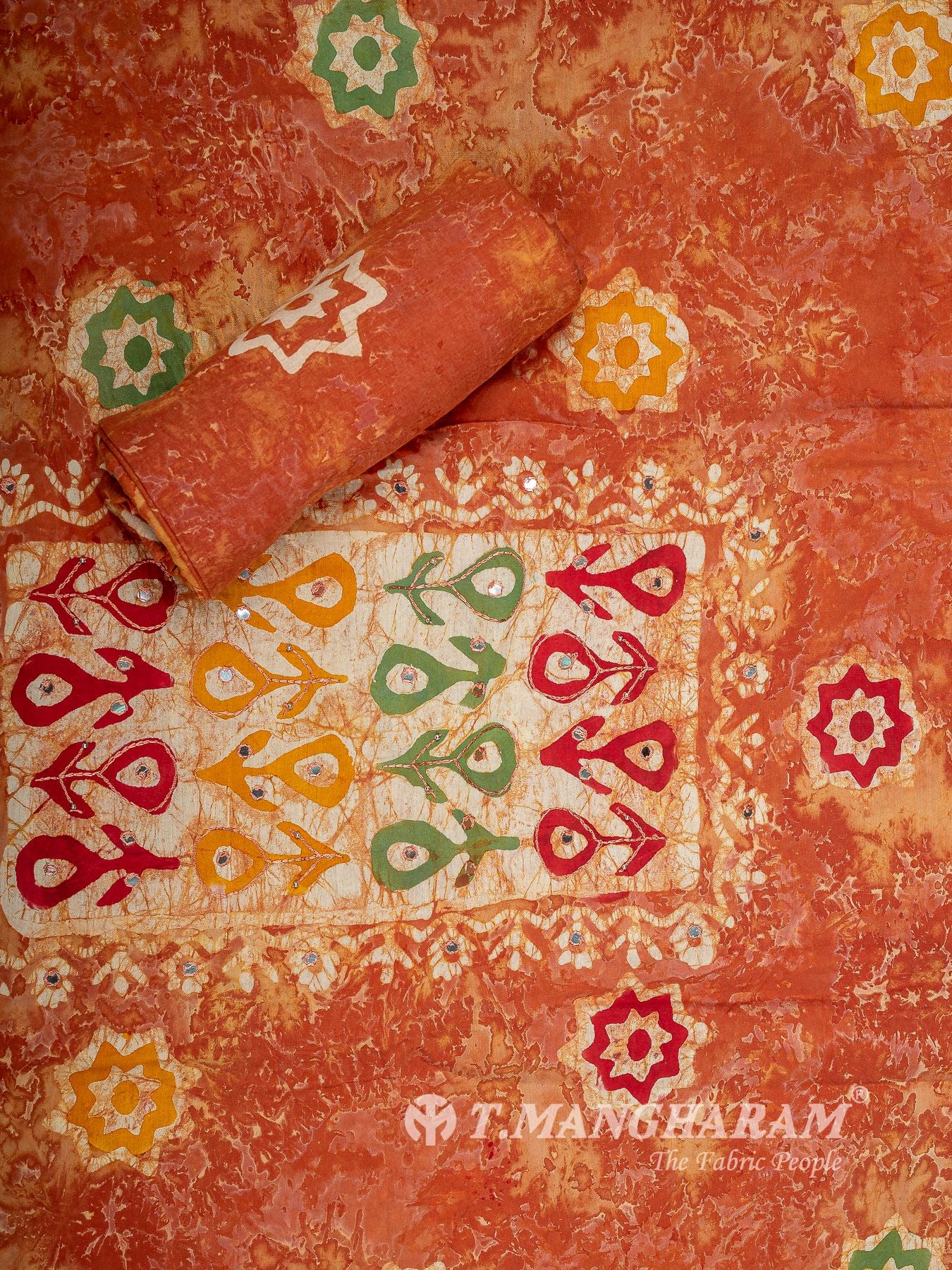 Cotton Chudidhar Fabric Set