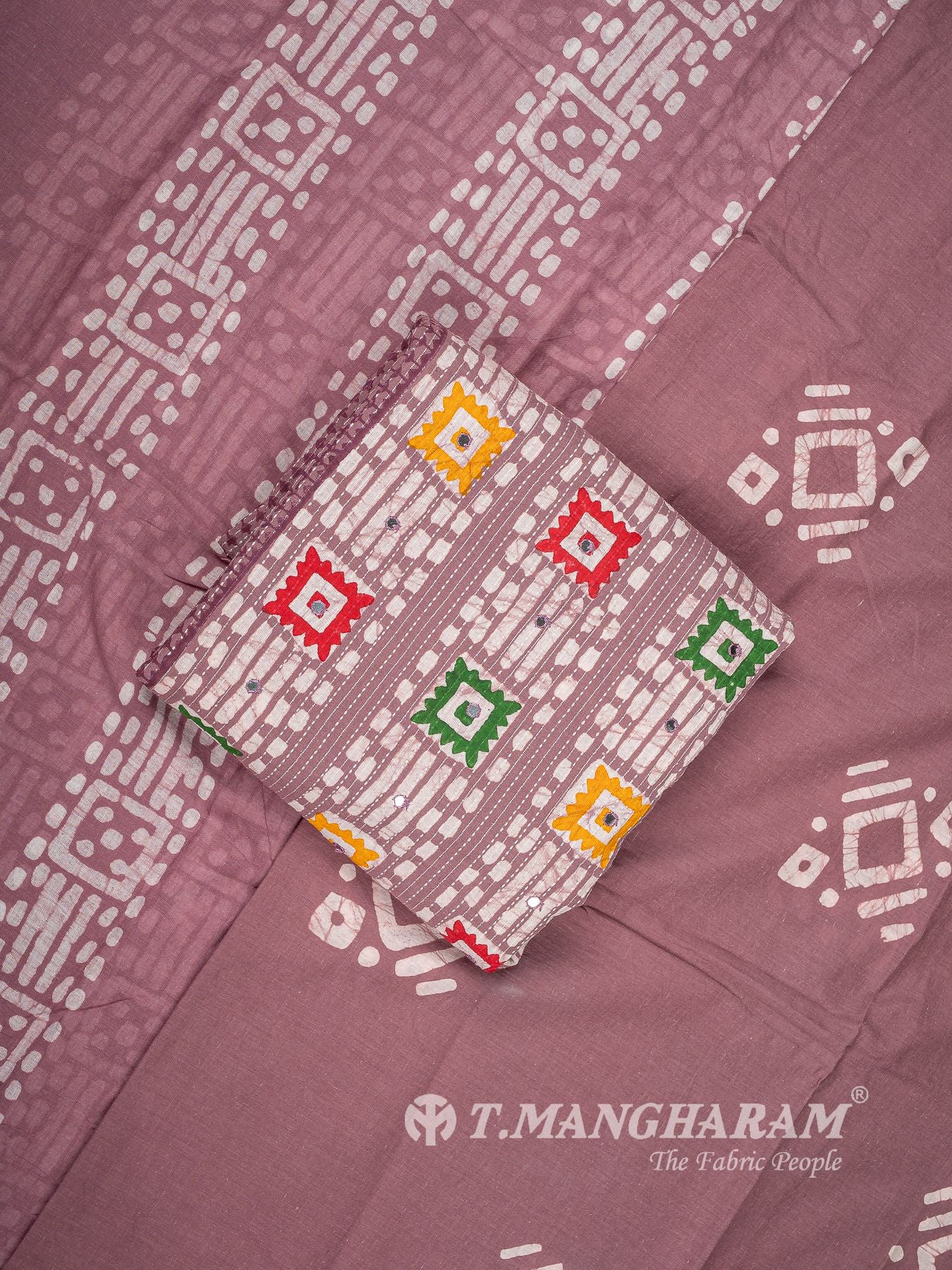 Cotton Chudidhar Fabric Set