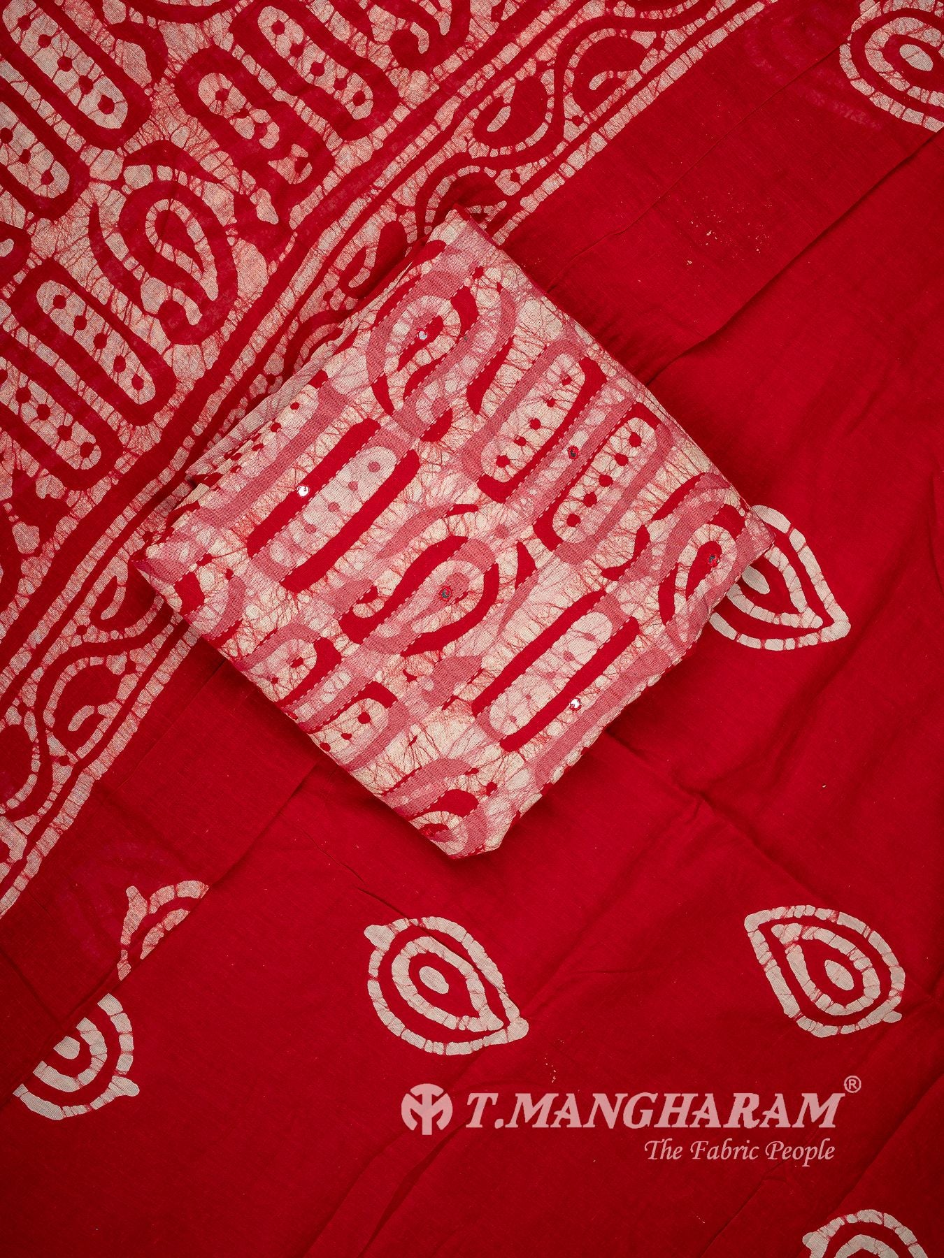 Cotton Chudidhar Fabric Set