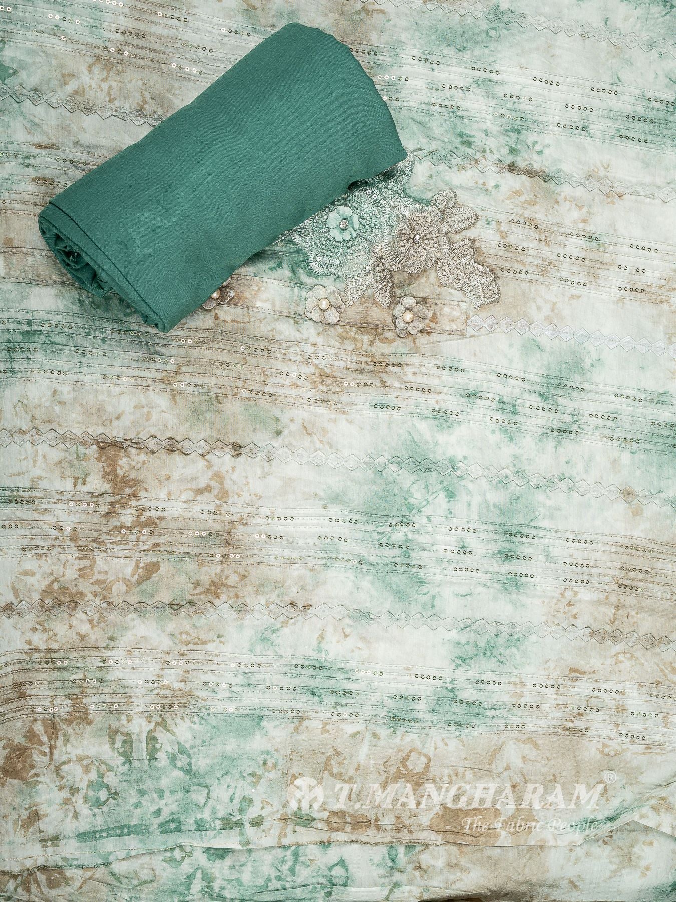 Cotton Chudidhar Fabric Set