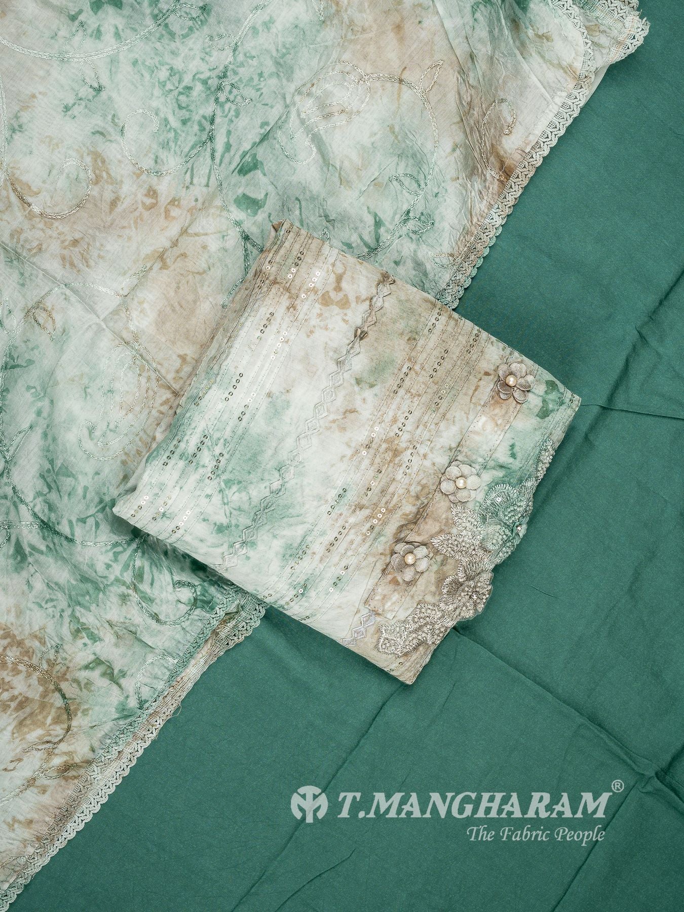 Cotton Chudidhar Fabric Set