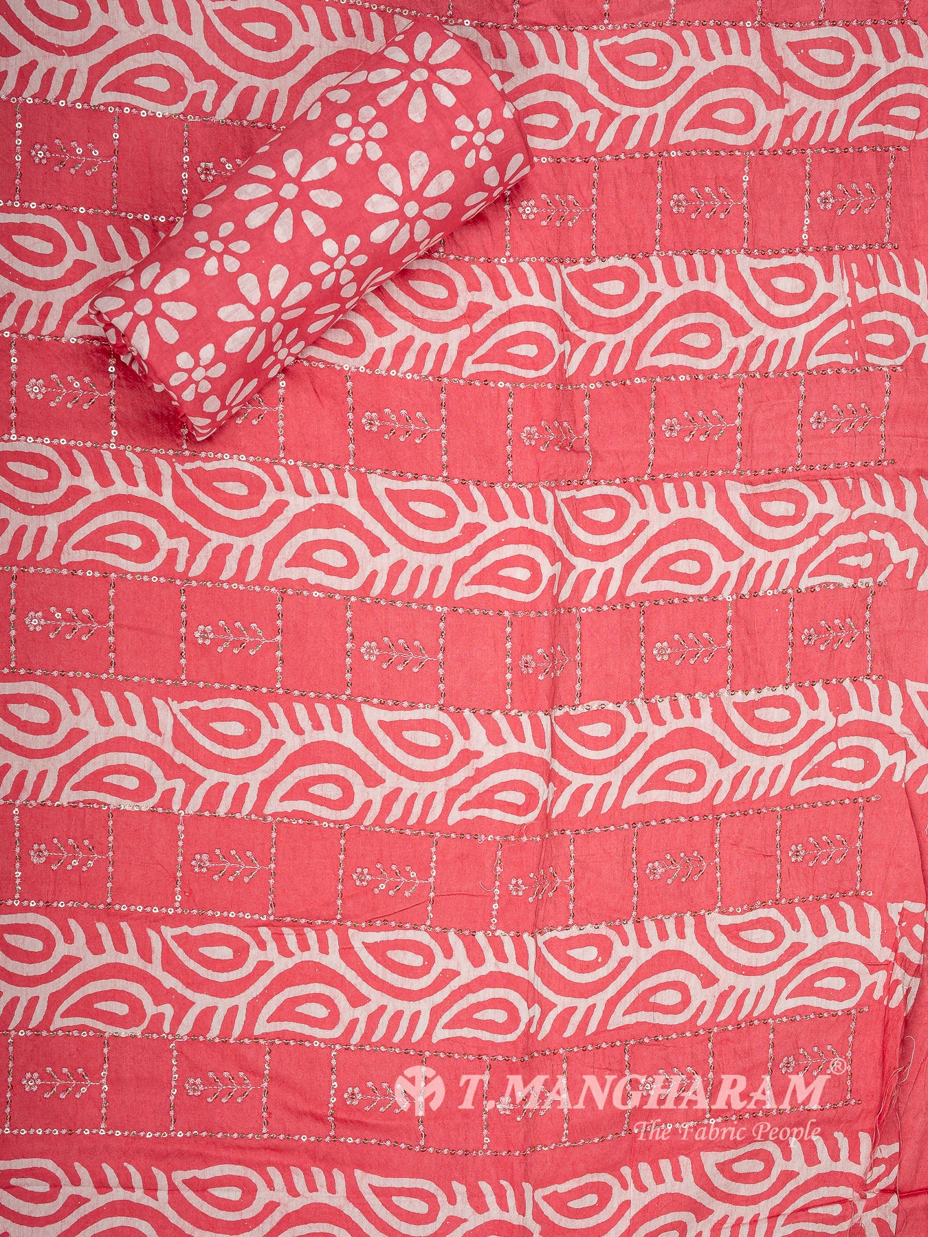 Cotton Chudidhar Fabric Set