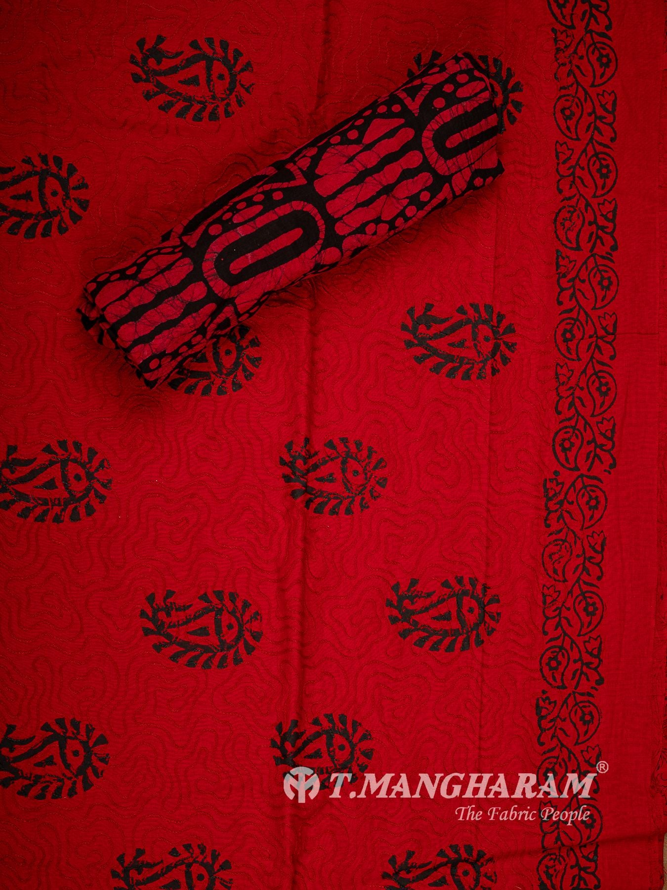 Cotton Chudidhar Fabric Set