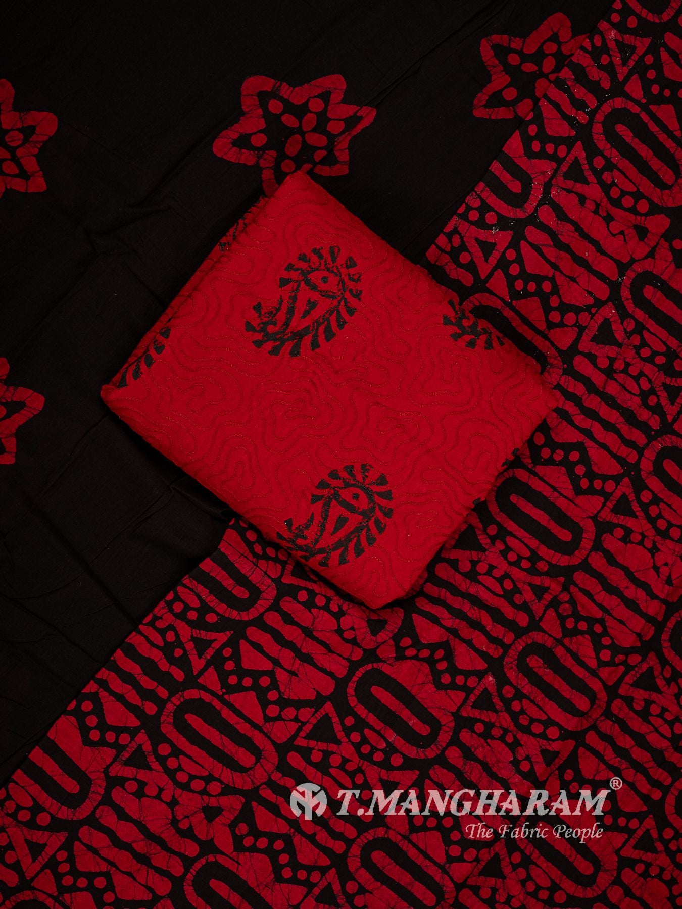 Cotton Chudidhar Fabric Set