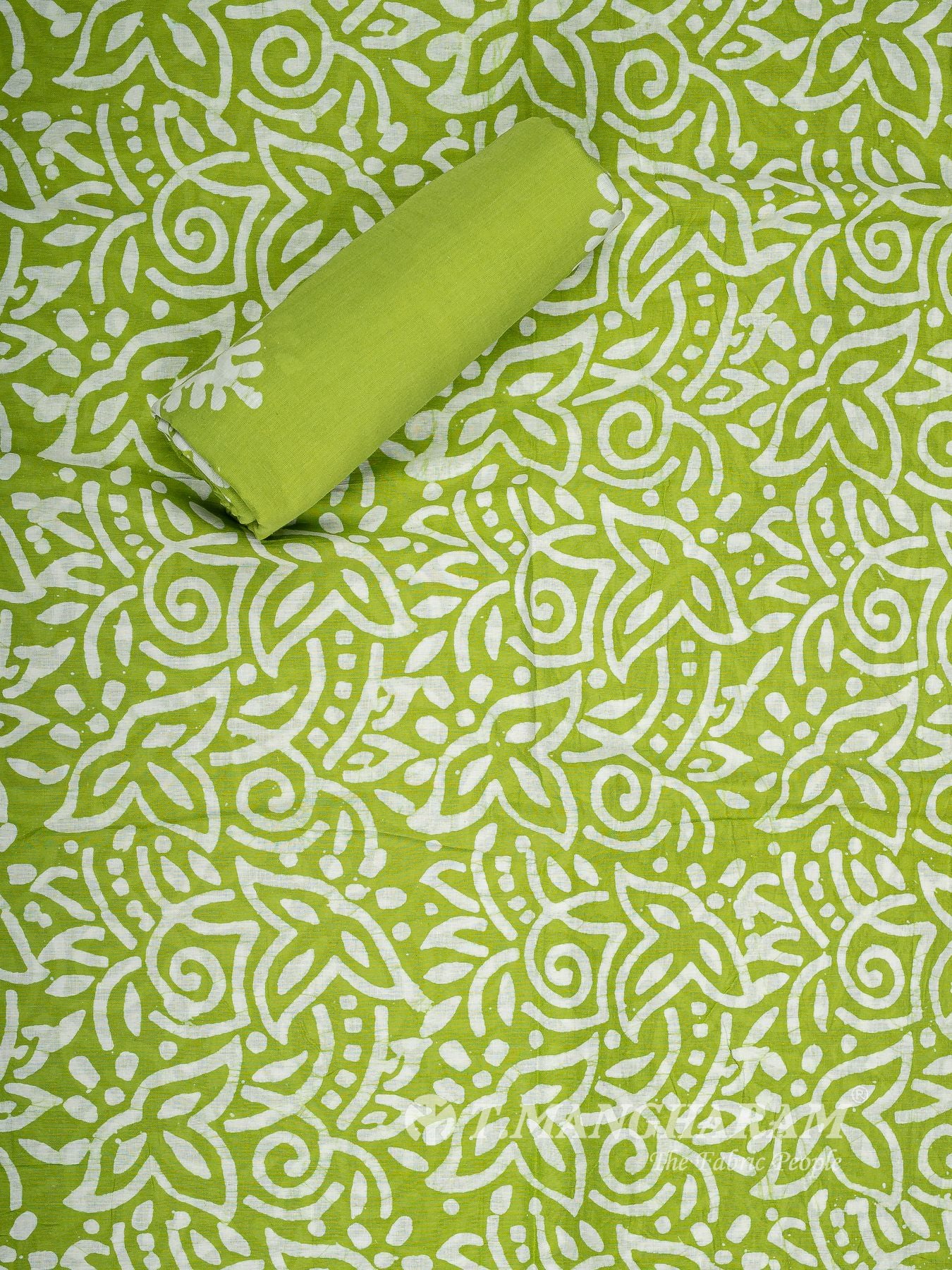 Cotton Chudidhar Fabric Set