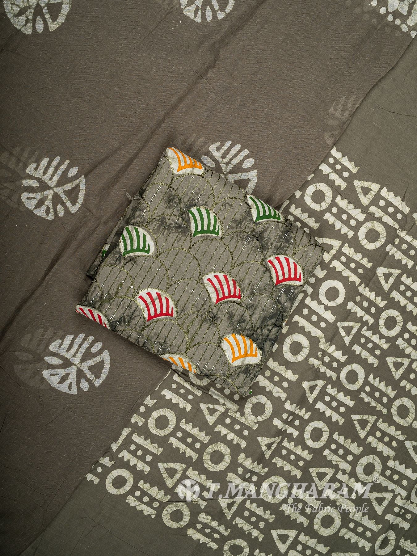 Cotton Chudidhar Fabric Set