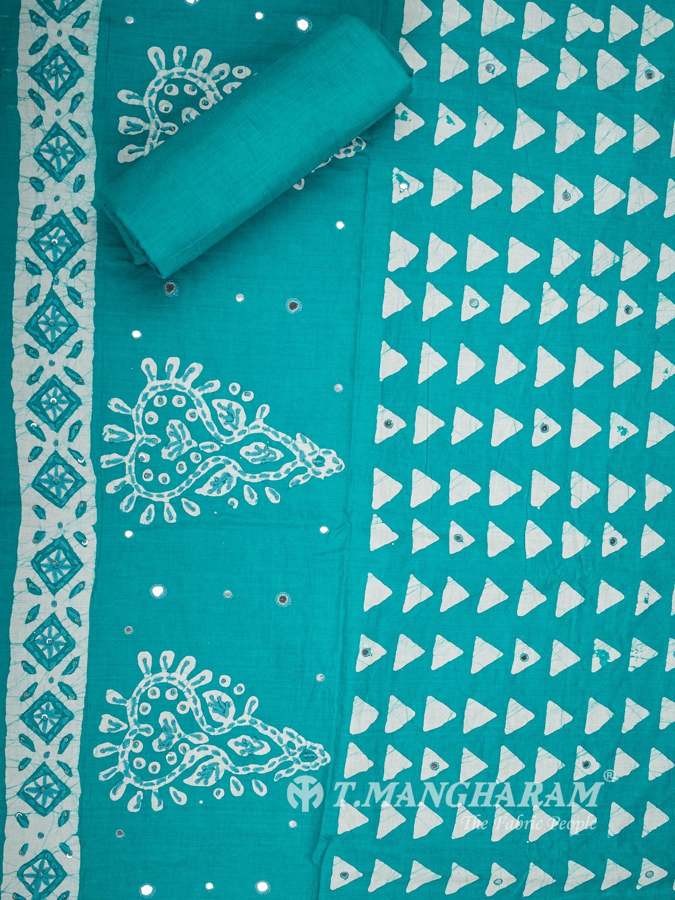 Cotton Chudidhar Fabric Set