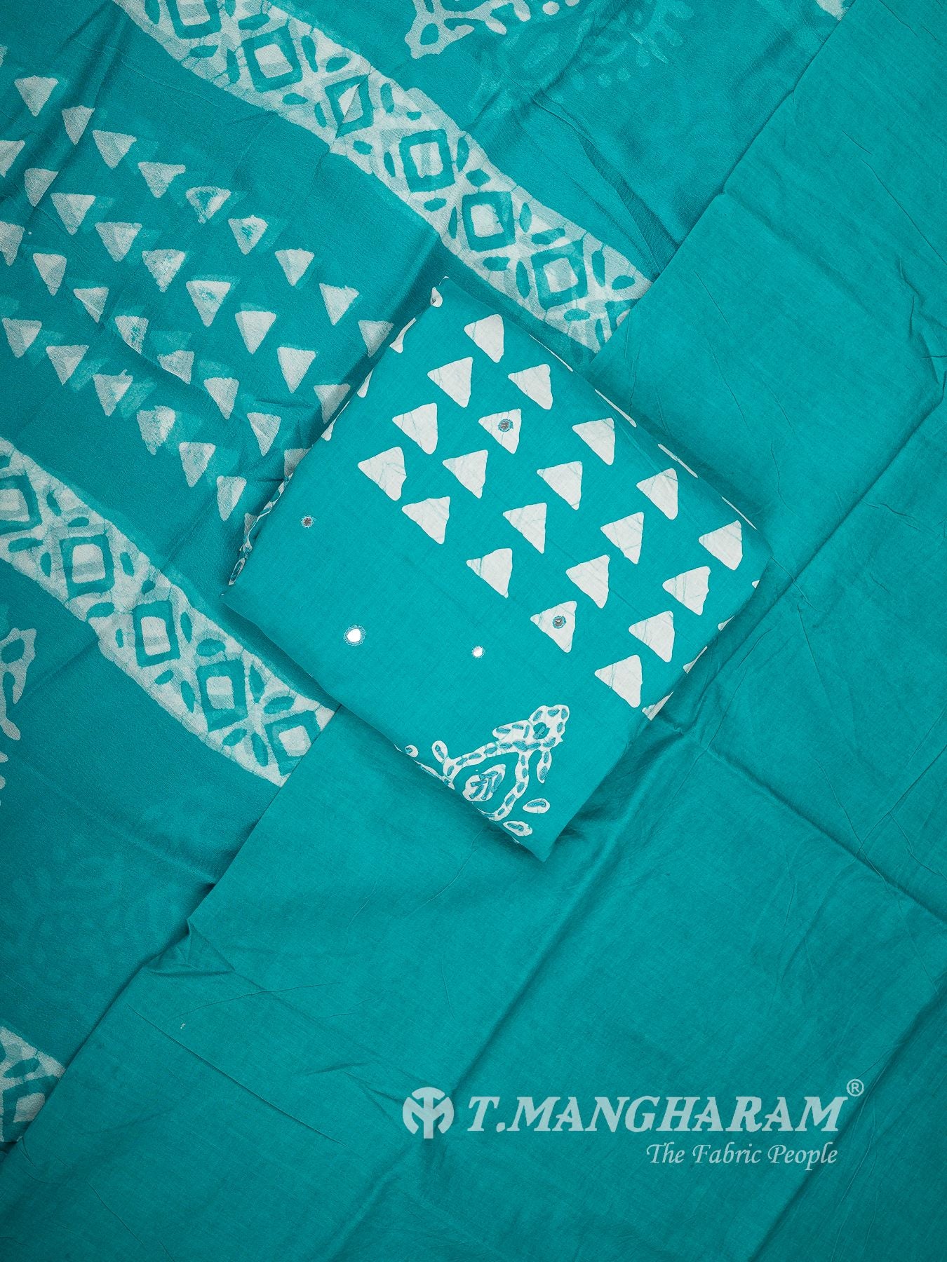 Cotton Chudidhar Fabric Set