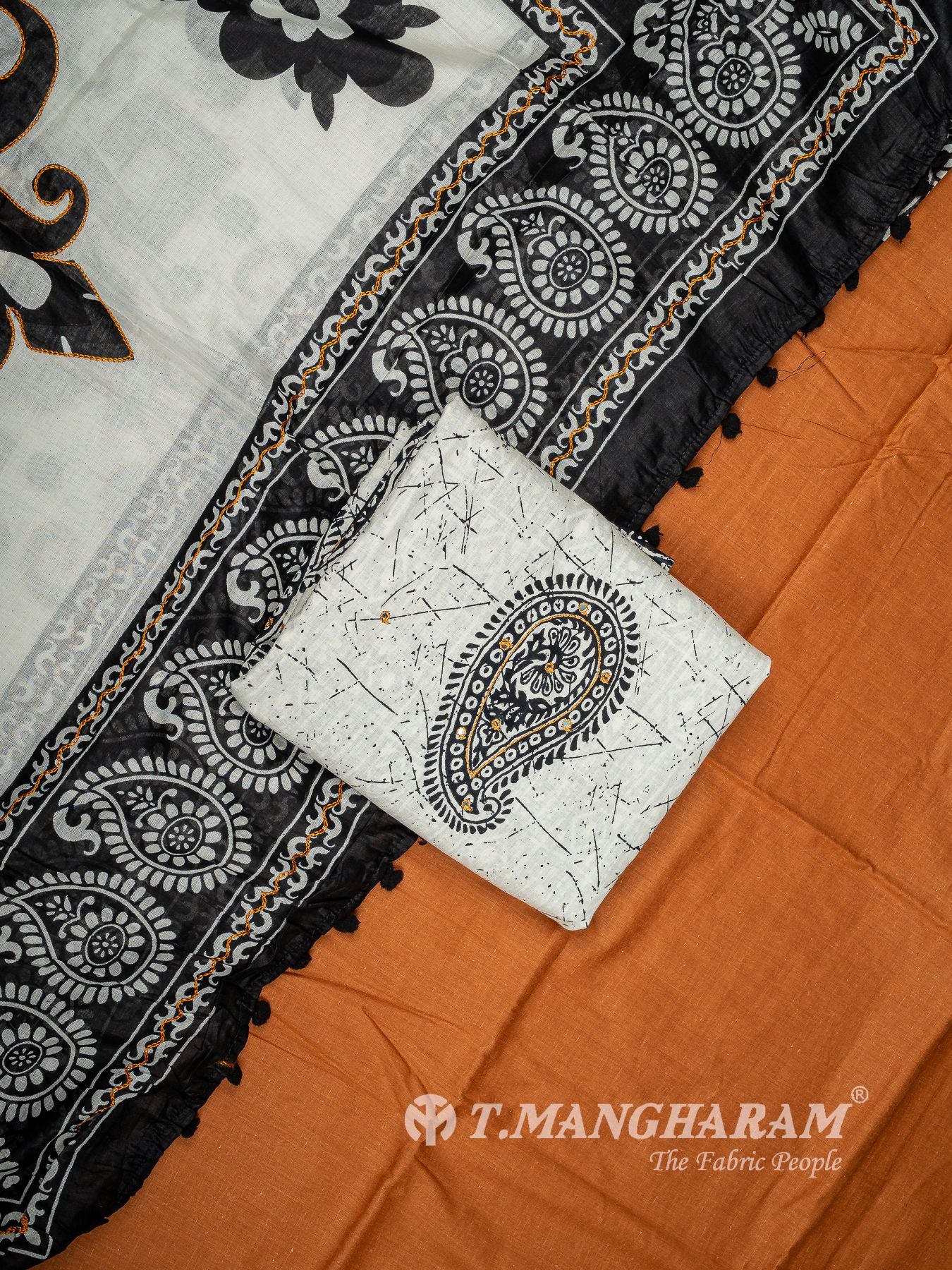 Cotton Chudidhar Fabric Set