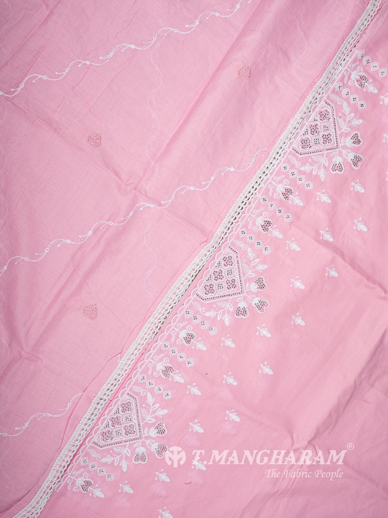 Cotton Chudidhar Fabric Set