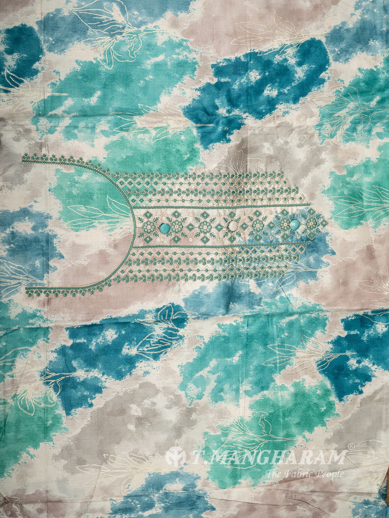 Cotton Chudidhar Fabric Set