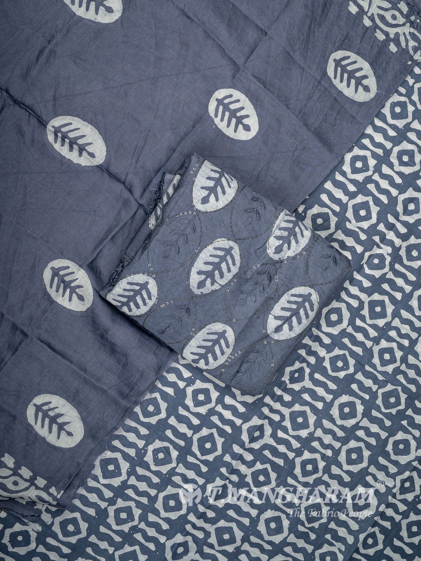 Cotton Chudidhar Fabric Set