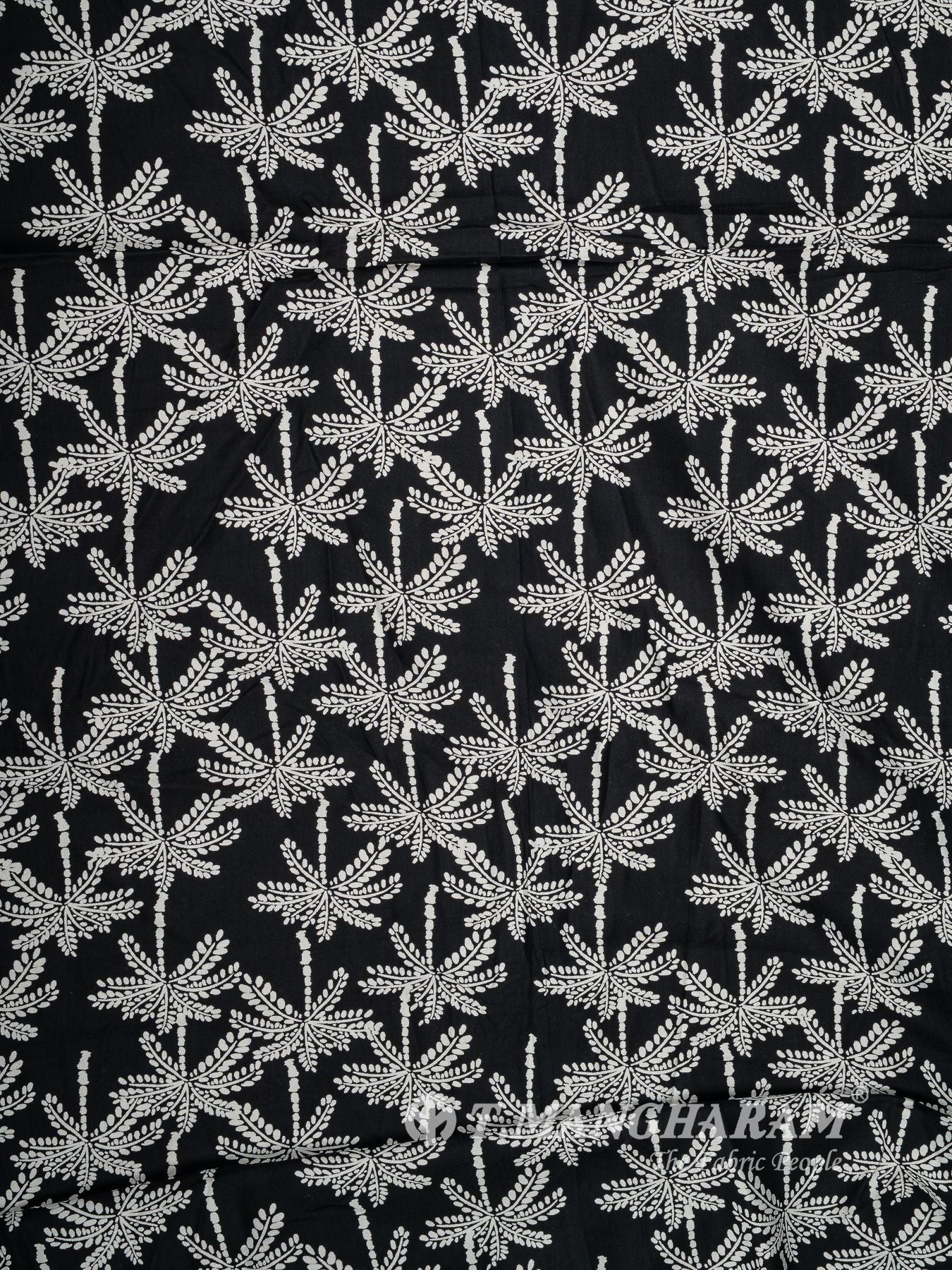 Black Cotton Fabric - EC16070