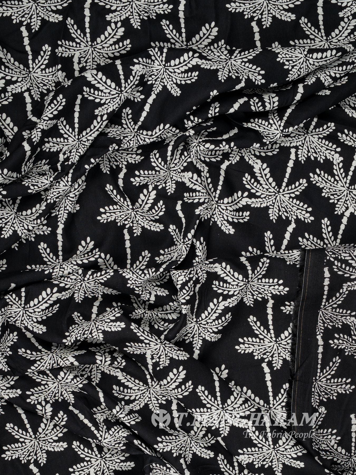 Black Cotton Fabric - EC16070