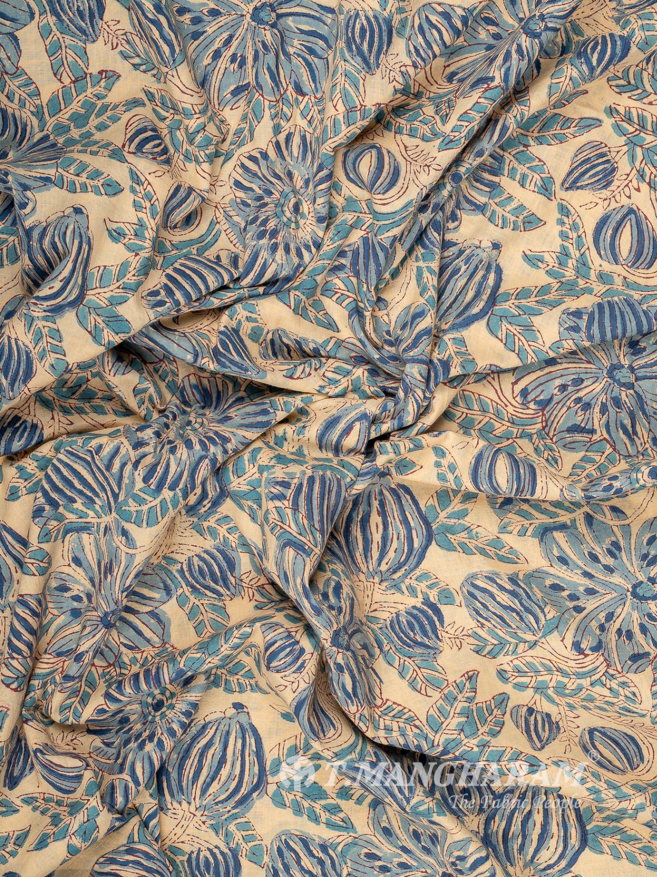 Cream Cotton Fabric - EC16055