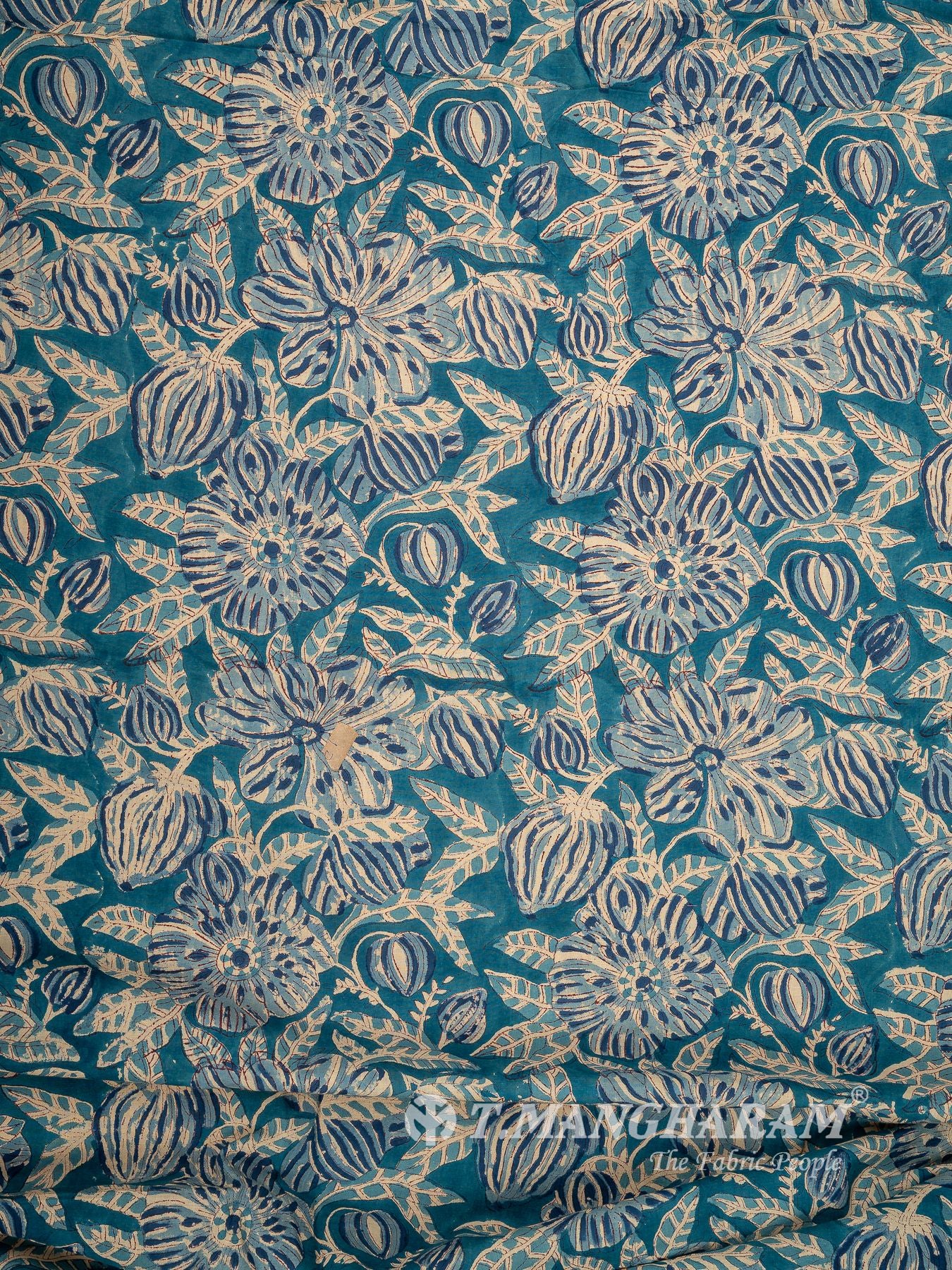 Blue Cotton Fabric - EC16039