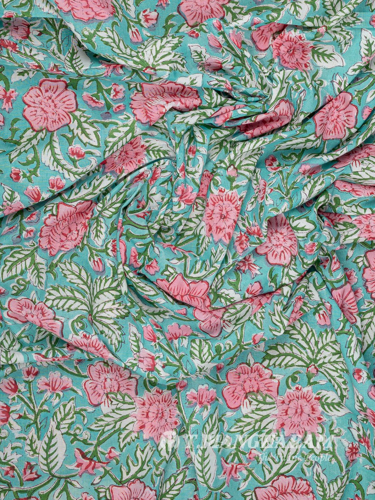 Green Cotton Fabric - EC16040