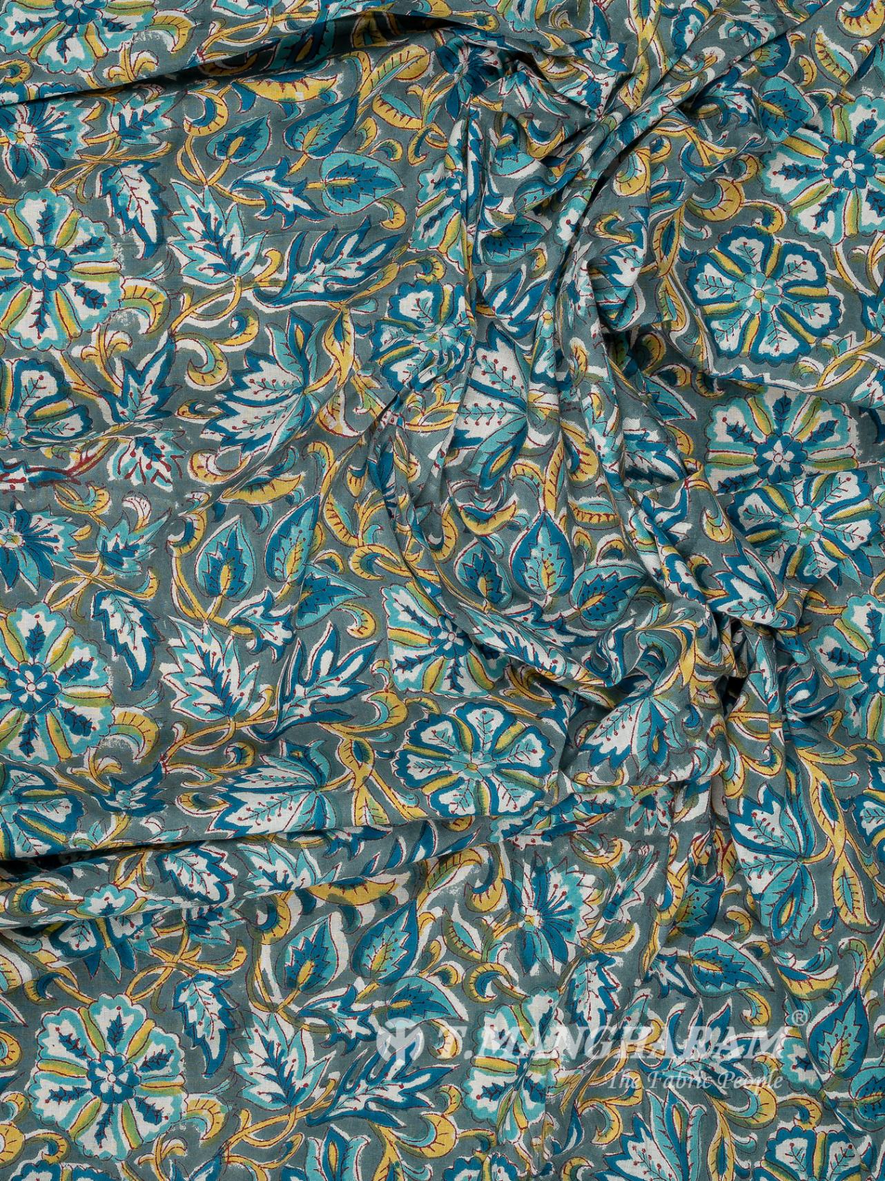 Grey Cotton Fabric - EC16029