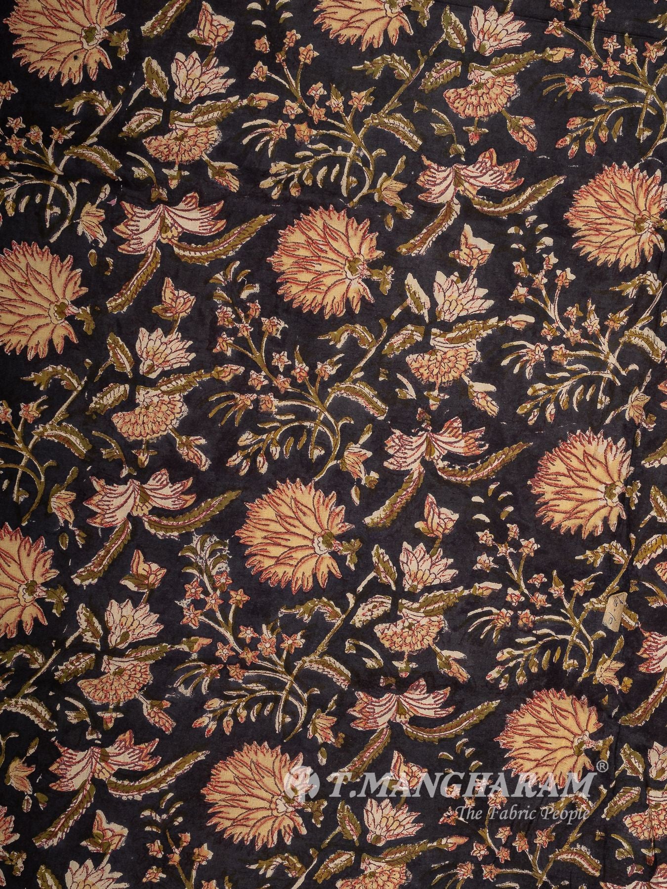 Black Cotton Fabric - EC16057