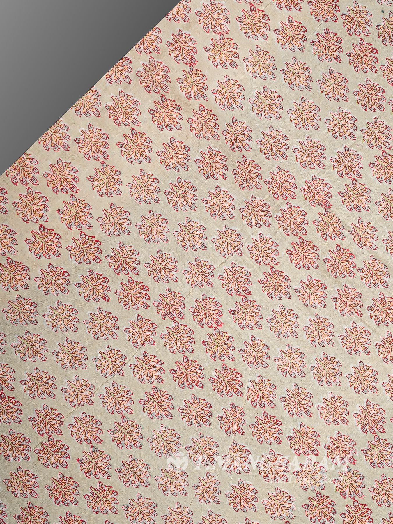 Beige Cotton Fabric - EC16014