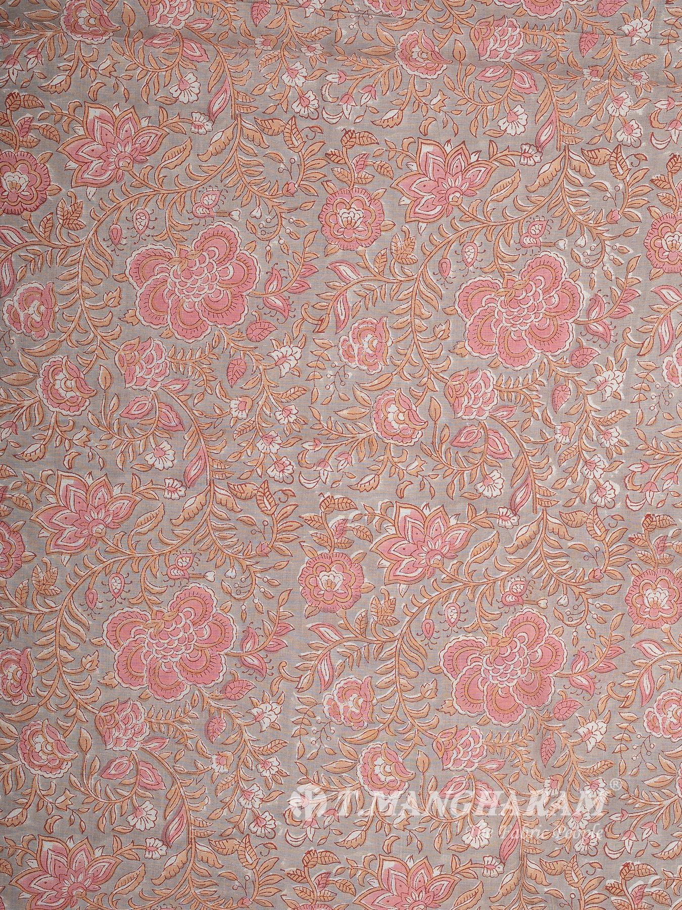 Grey Cotton Fabric - EC16036