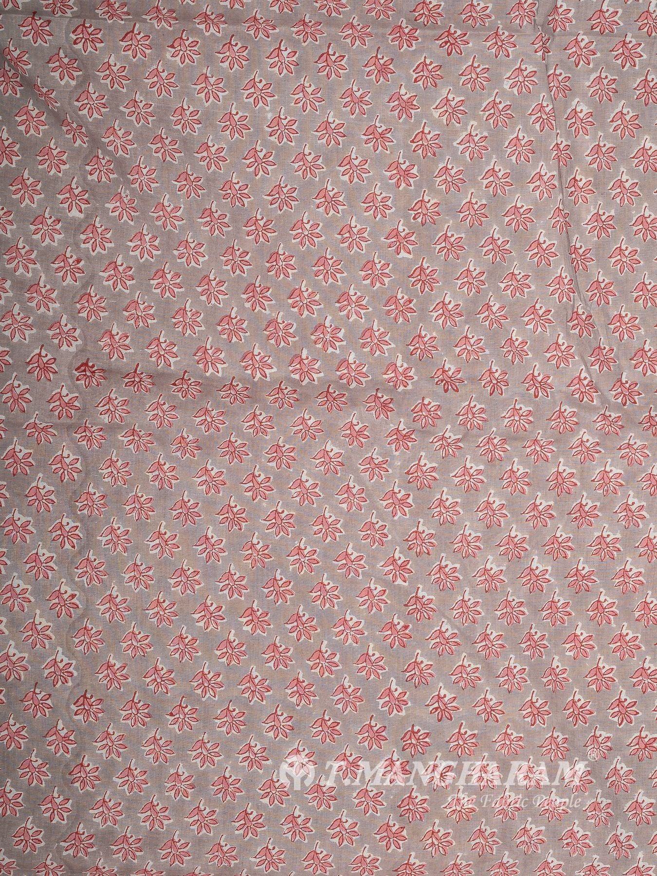 Grey Cotton Fabric - EC16048