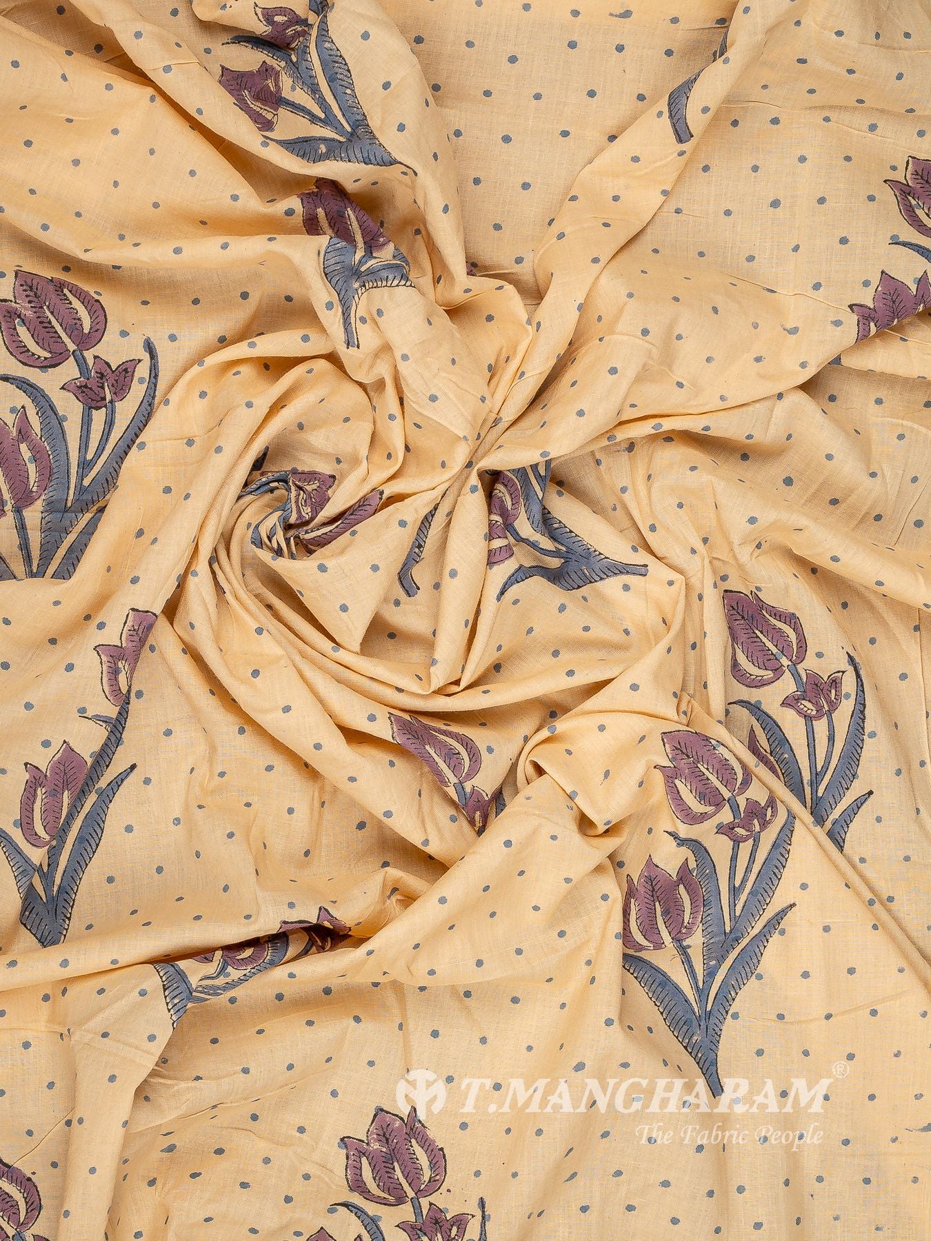 Yellow Cotton Fabric - EC16063