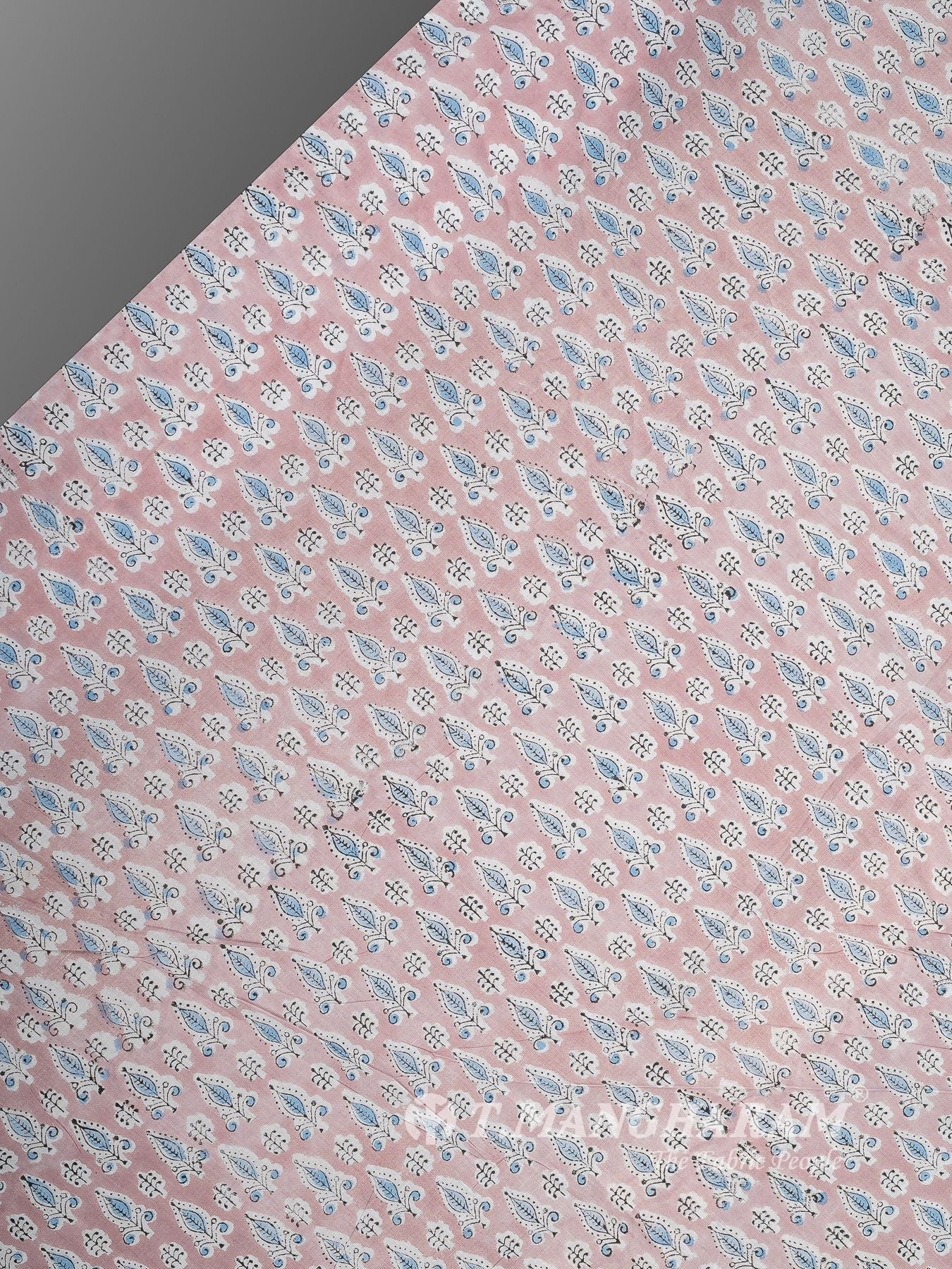 Pink Cotton Fabric - EC16018