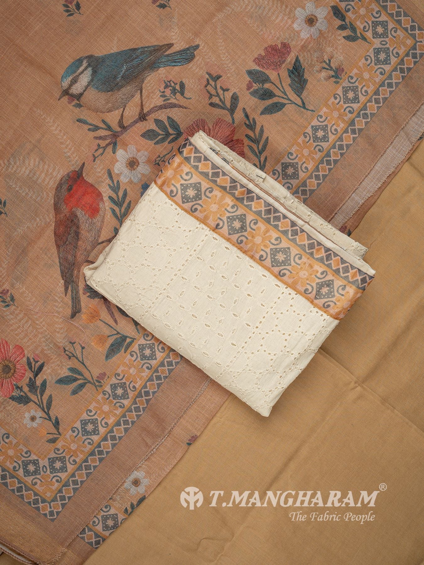 Hakoba Cotton Chudidhar Fabric Set