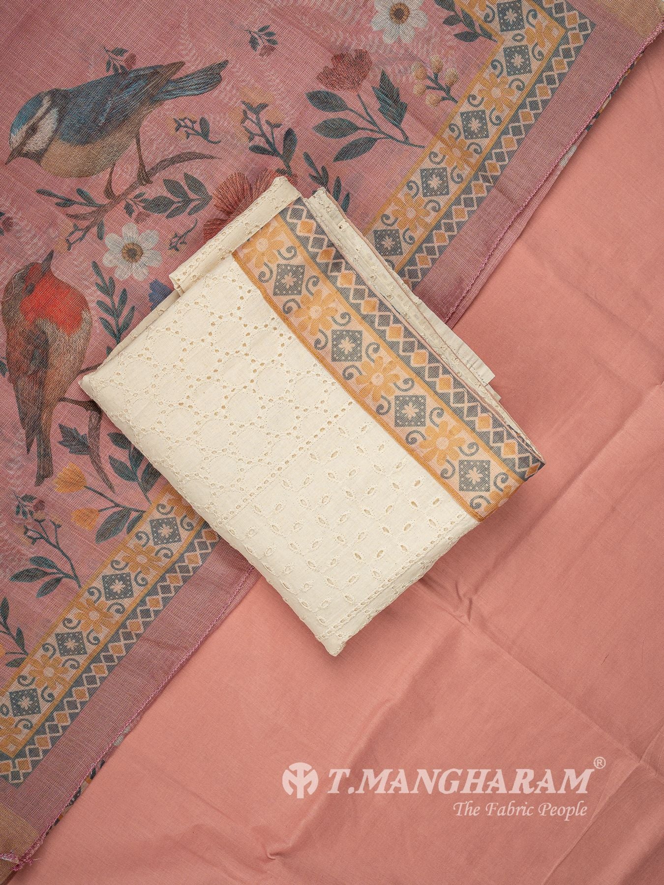 Hakoba Cotton Chudidhar Fabric Set