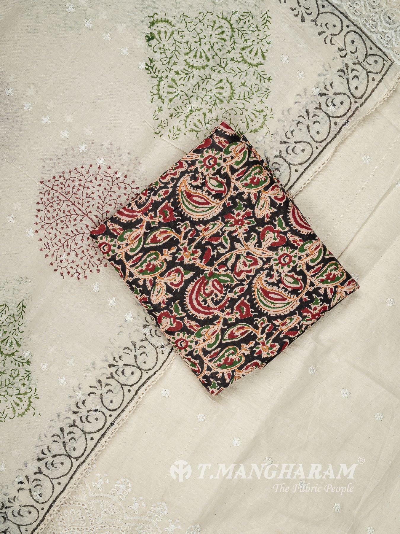 Cotton Chudidhar Fabric Set