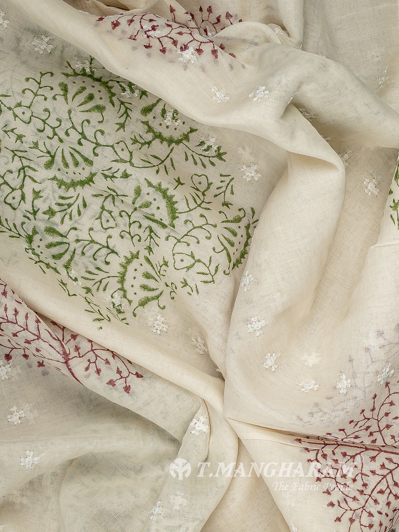 Cotton Chudidhar Fabric Set