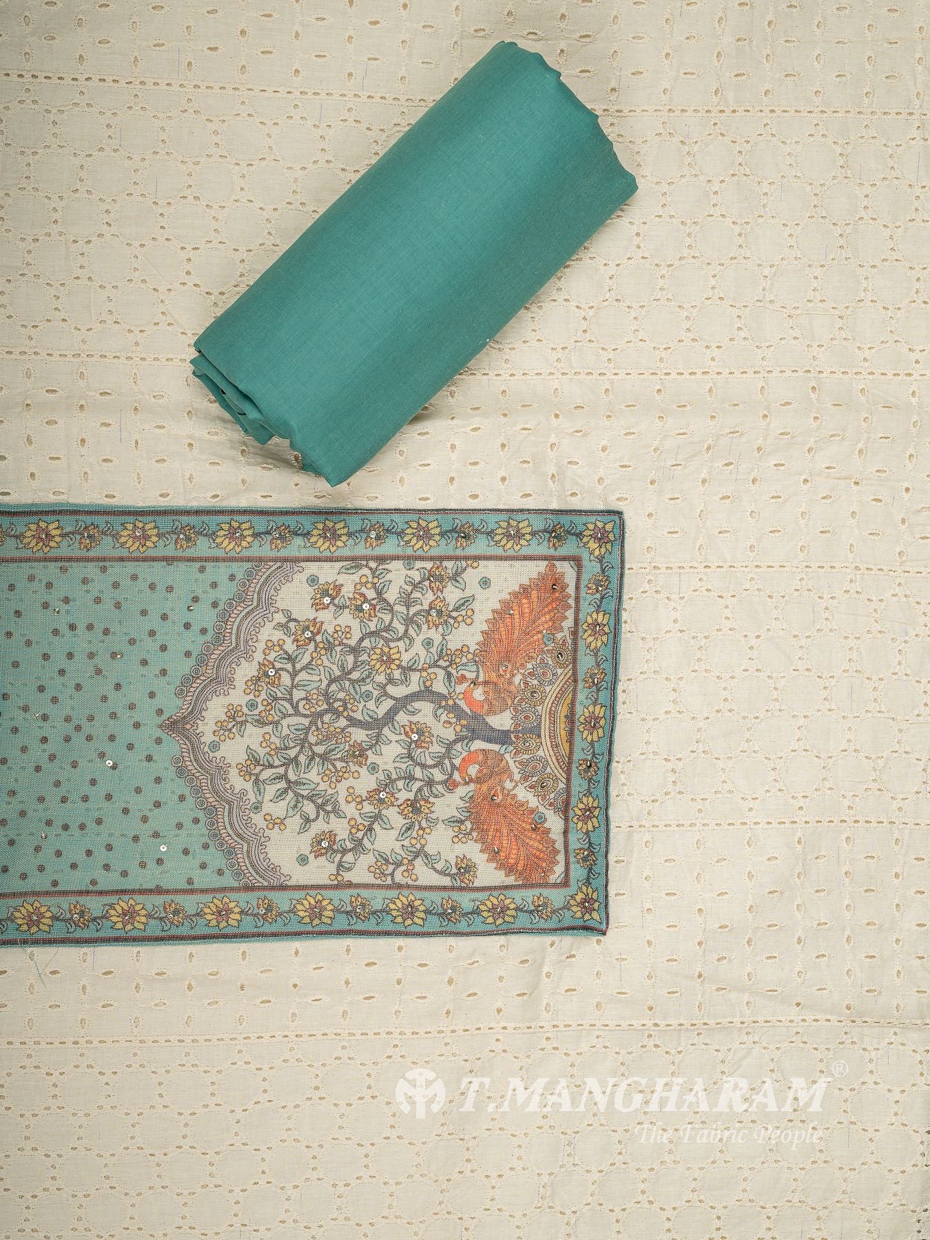 Hakoba Cotton Chudidhar Fabric Set