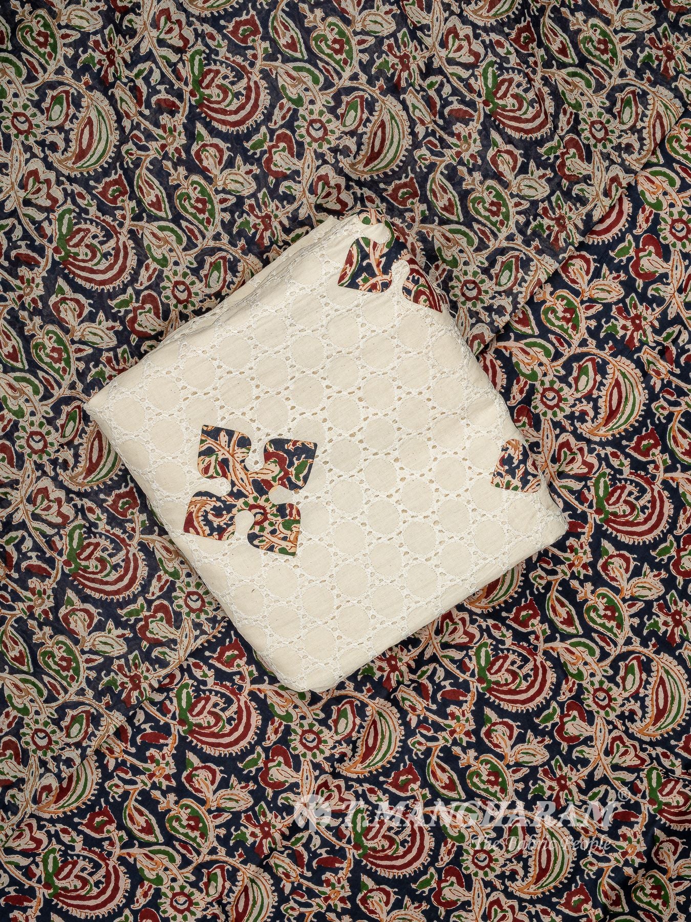 Hakoba Cotton Chudidhar Fabric Set