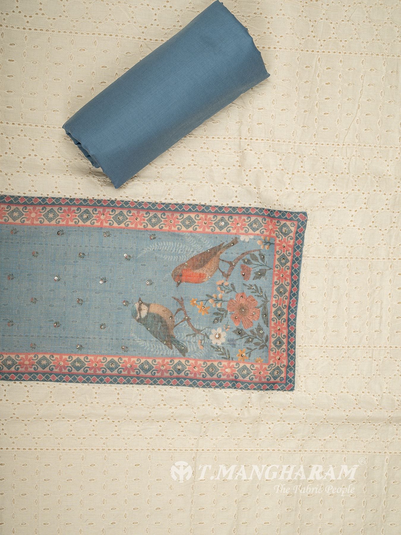 Hakoba Cotton Chudidhar Fabric Set