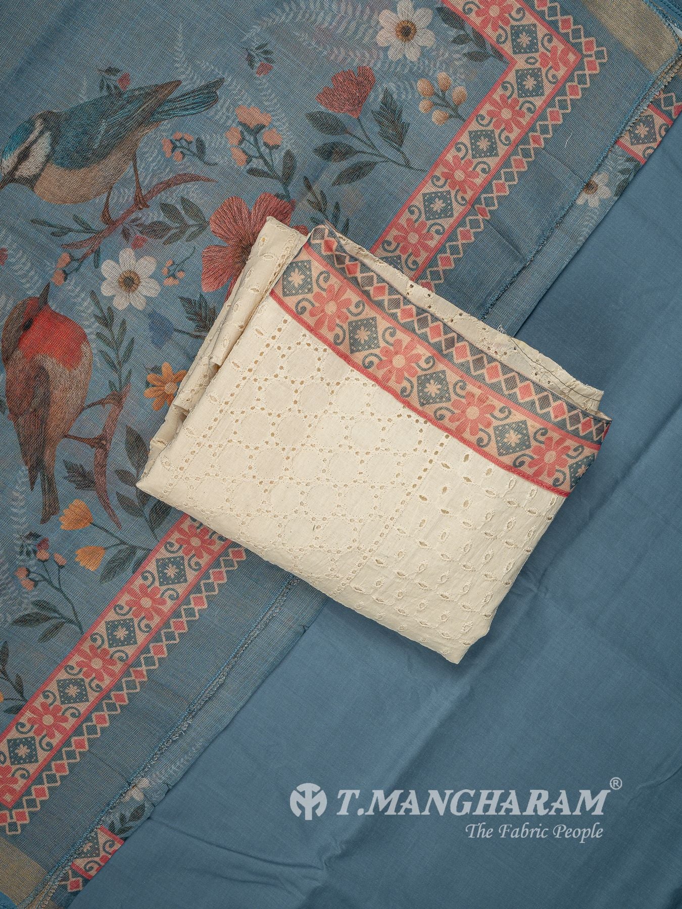 Hakoba Cotton Chudidhar Fabric Set