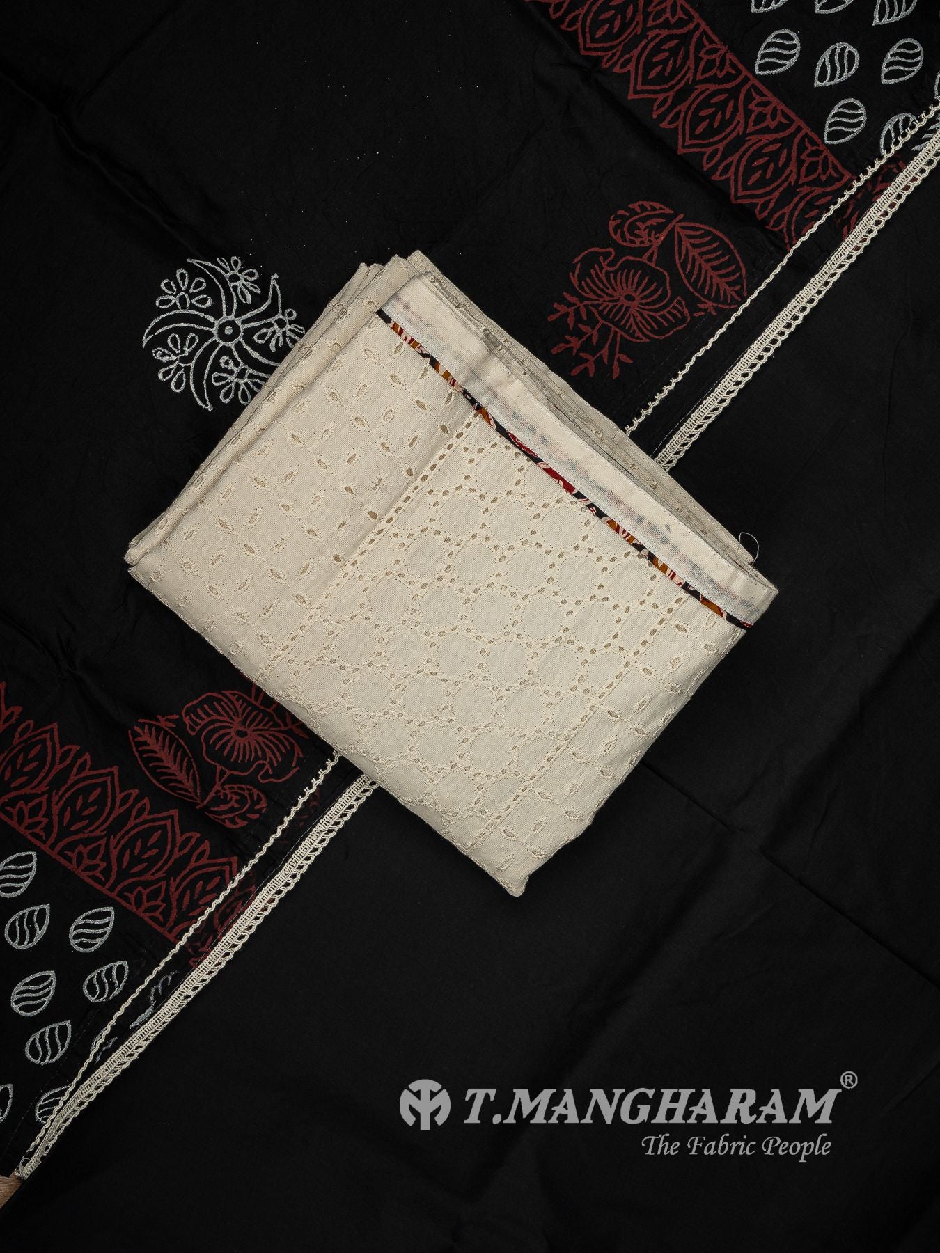 Cotton Chudidhar Fabric Set