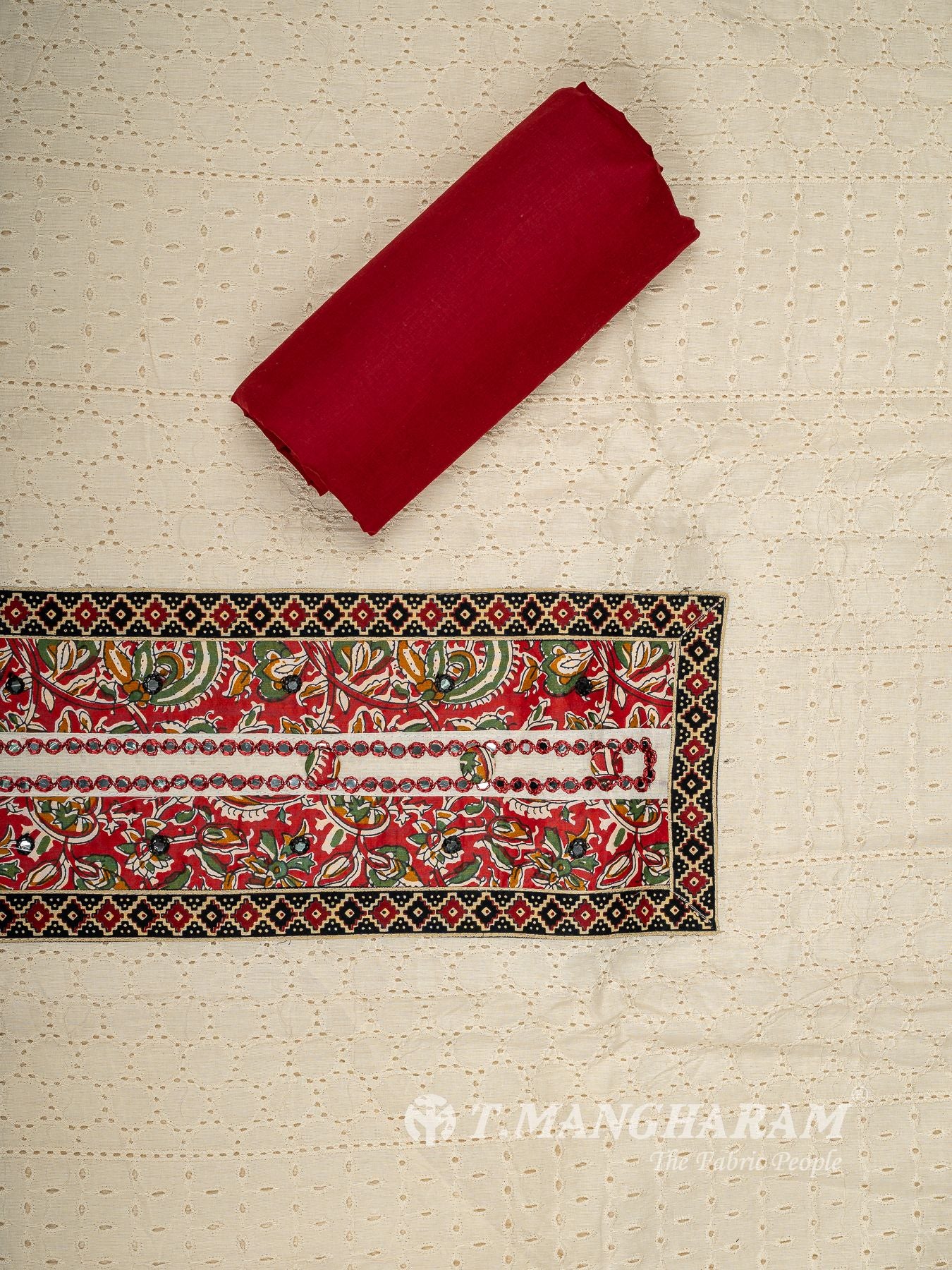 Cotton Chudidhar Fabric Set