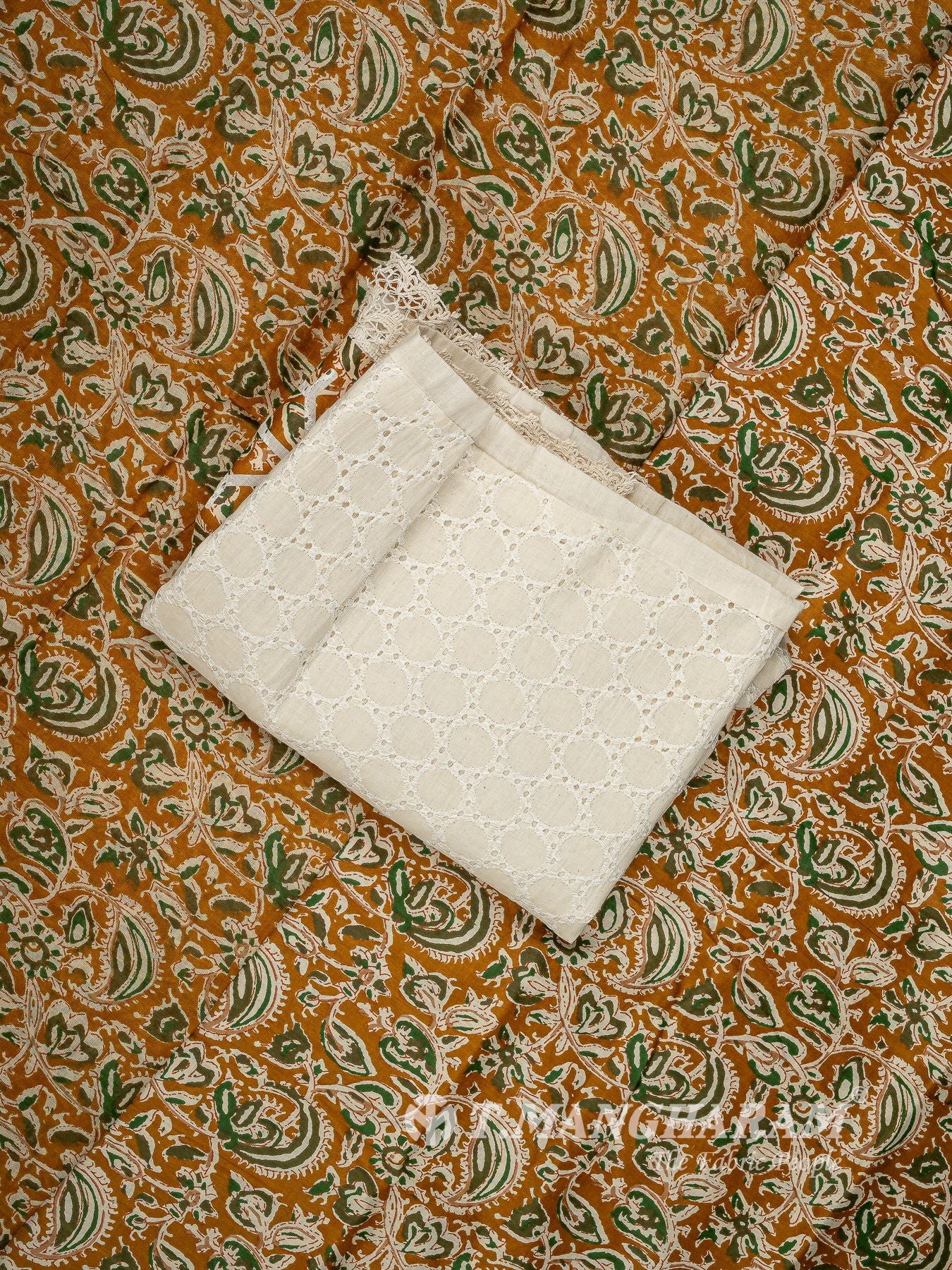 Hakoba Cotton Chudidhar Fabric Set