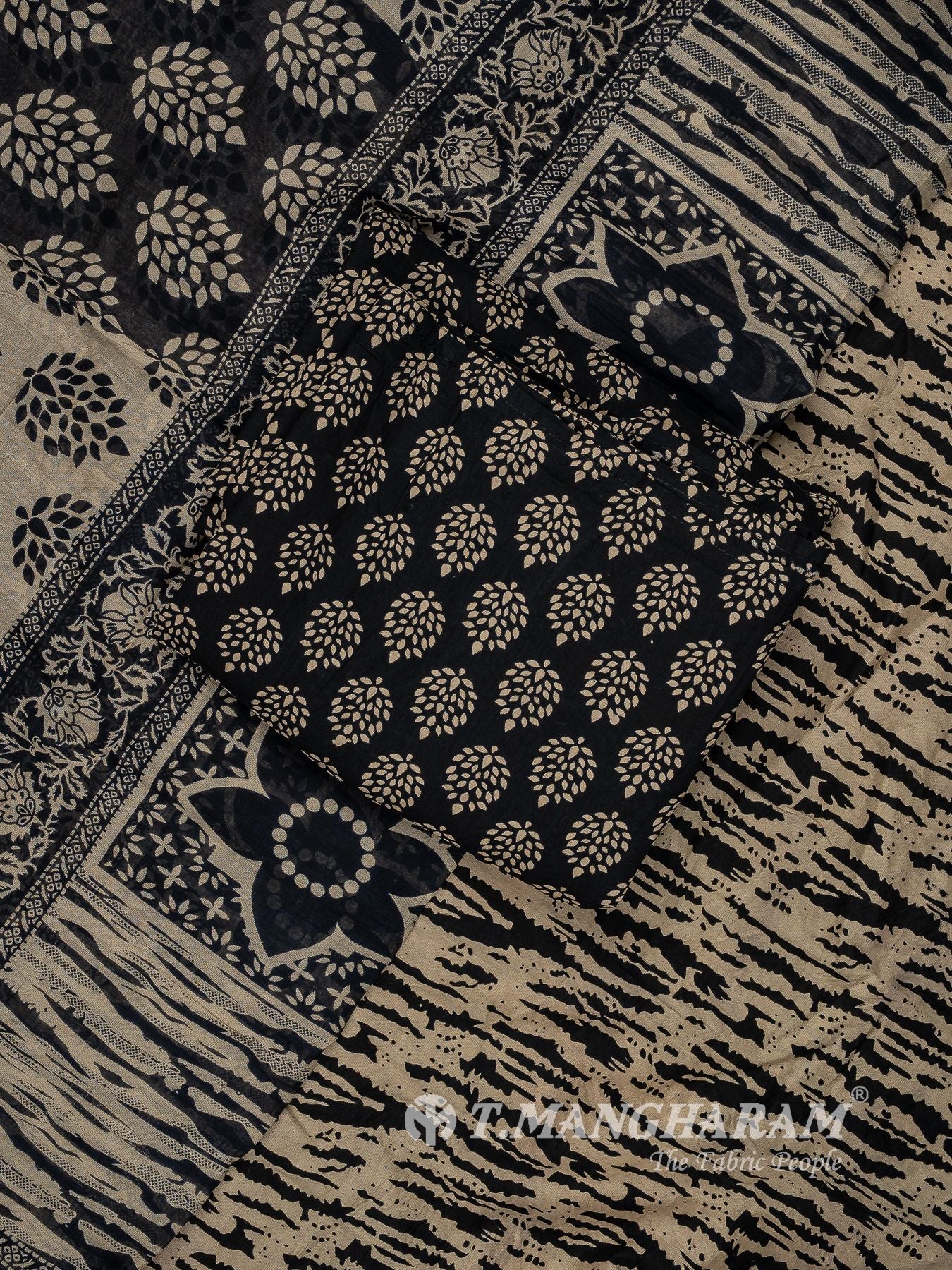Cotton Chudidhar Fabric Set