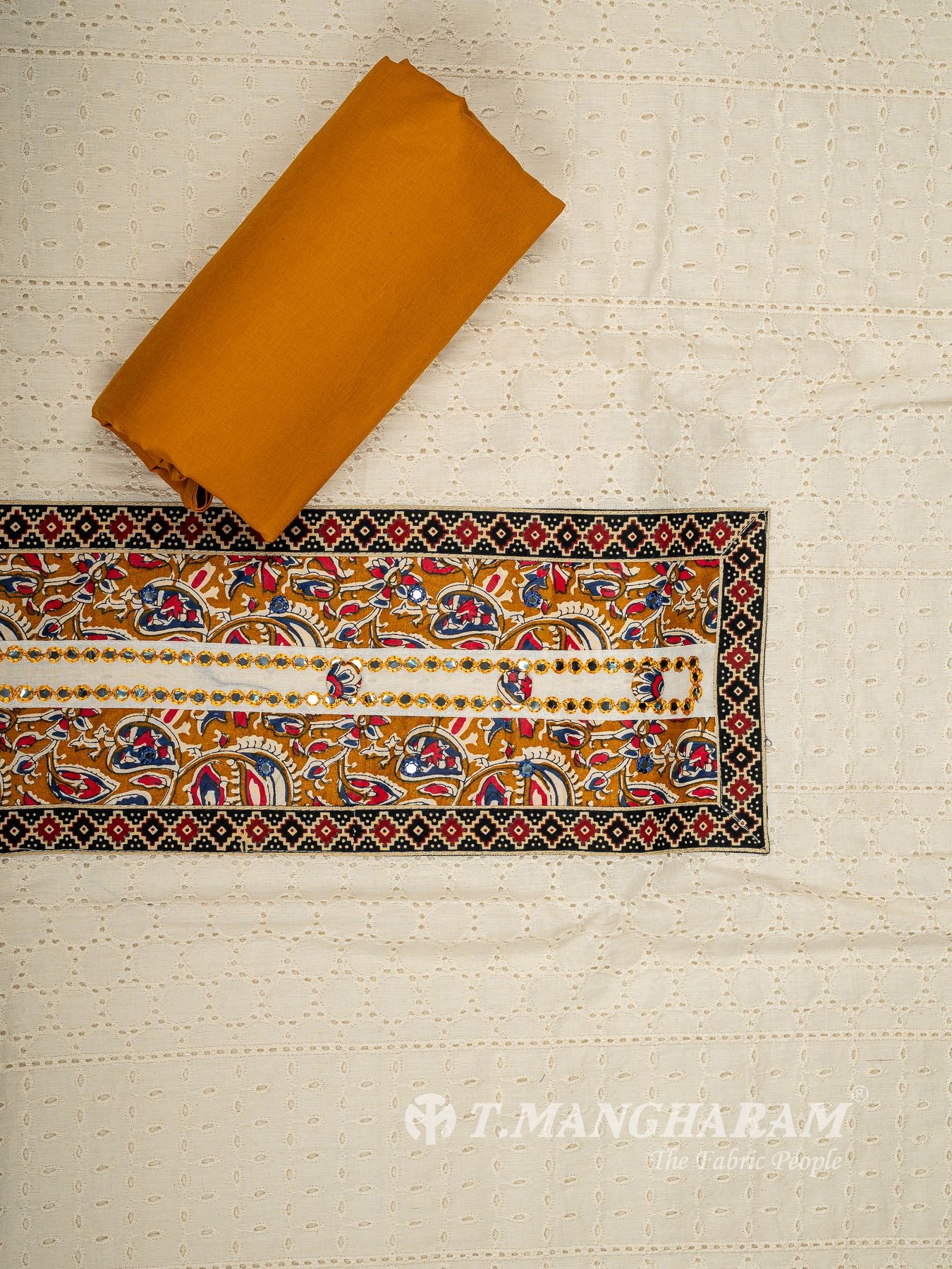 Cotton Chudidhar Fabric Set