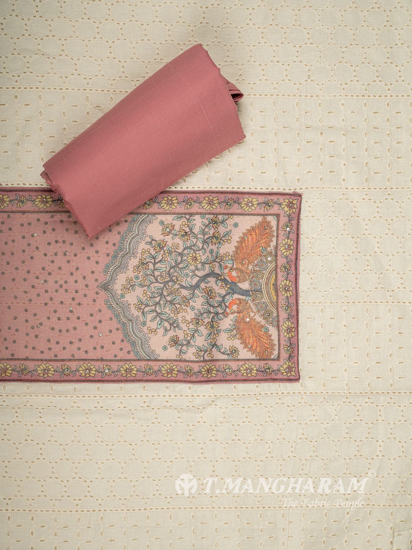 Hakoba Cotton Chudidhar Fabric Set
