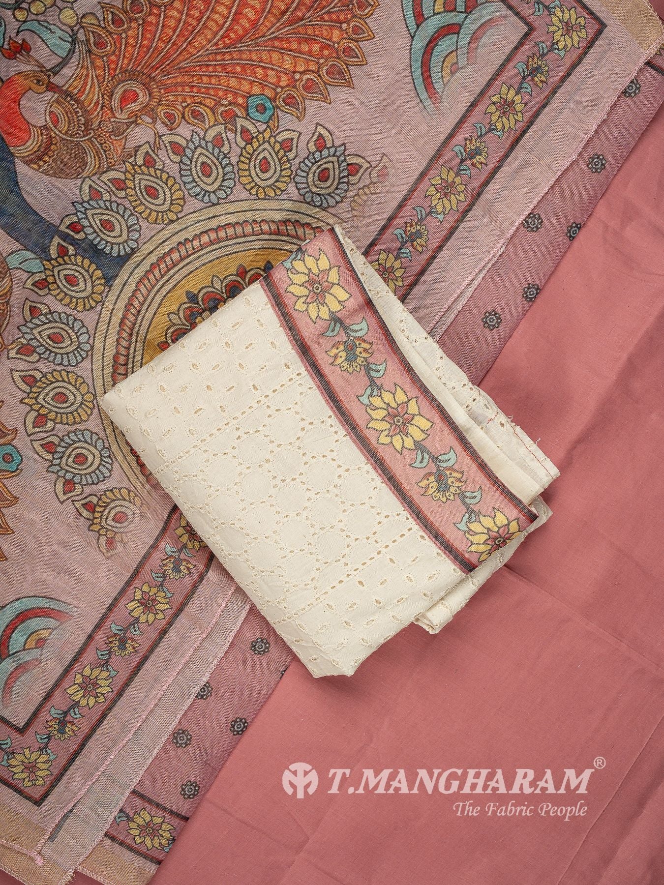 Hakoba Cotton Chudidhar Fabric Set