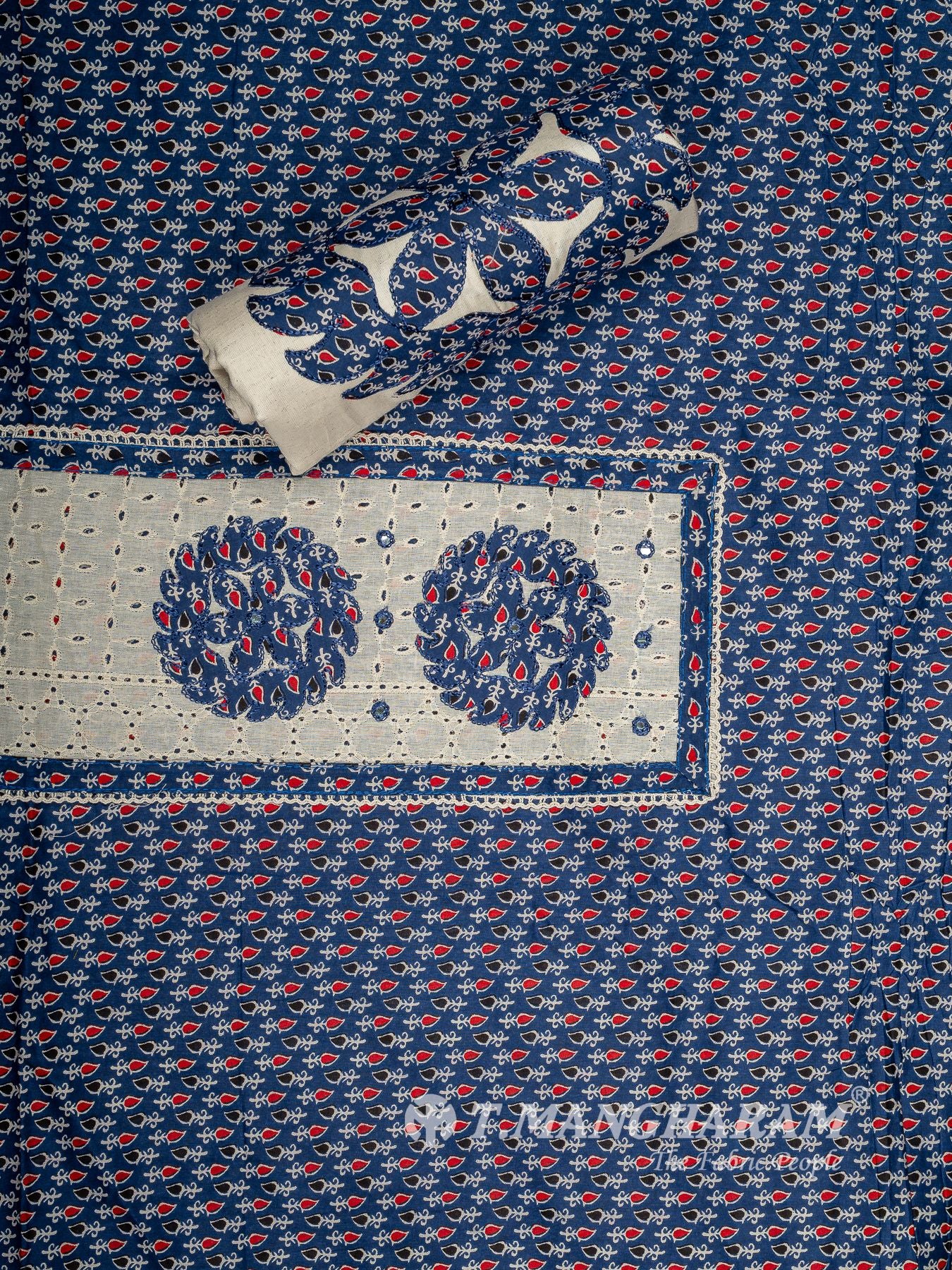 Cotton Chudidhar Fabric Set