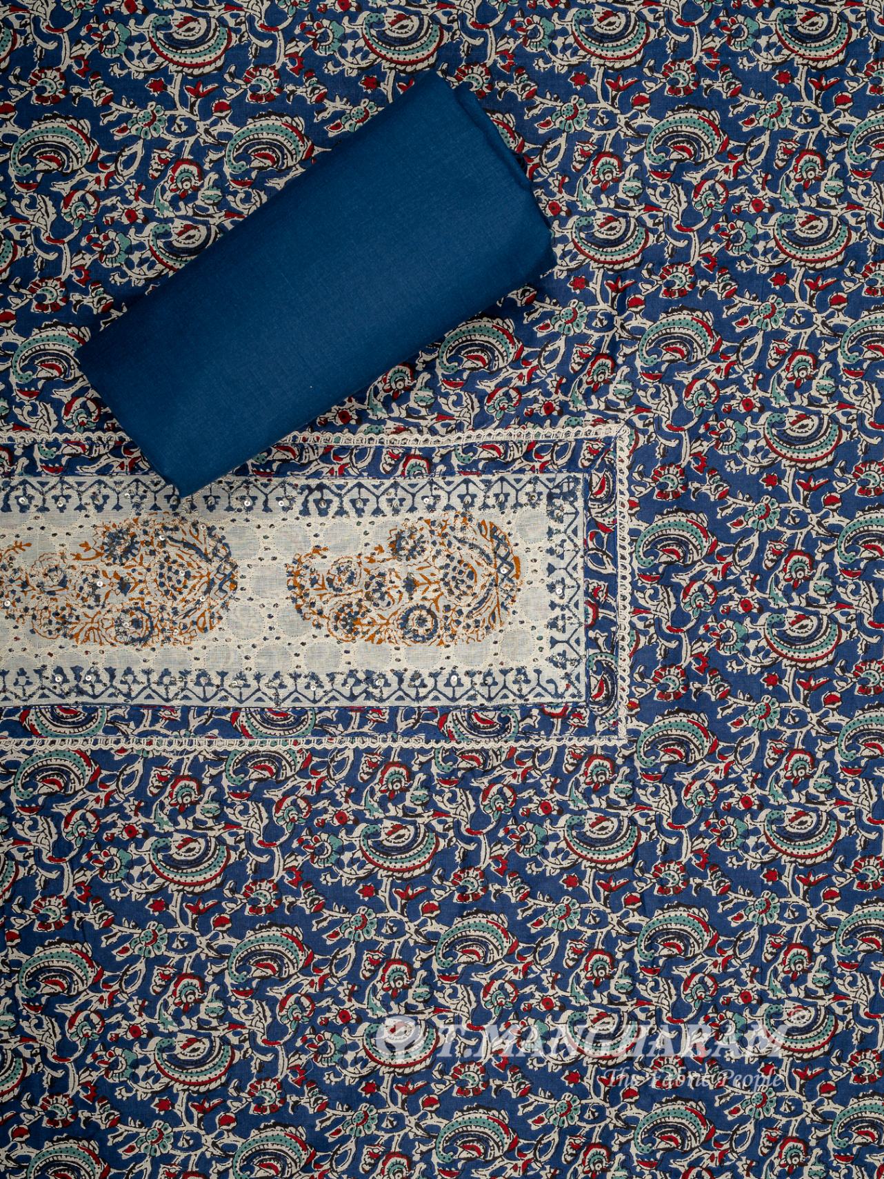 Cotton Chudidhar Fabric Set