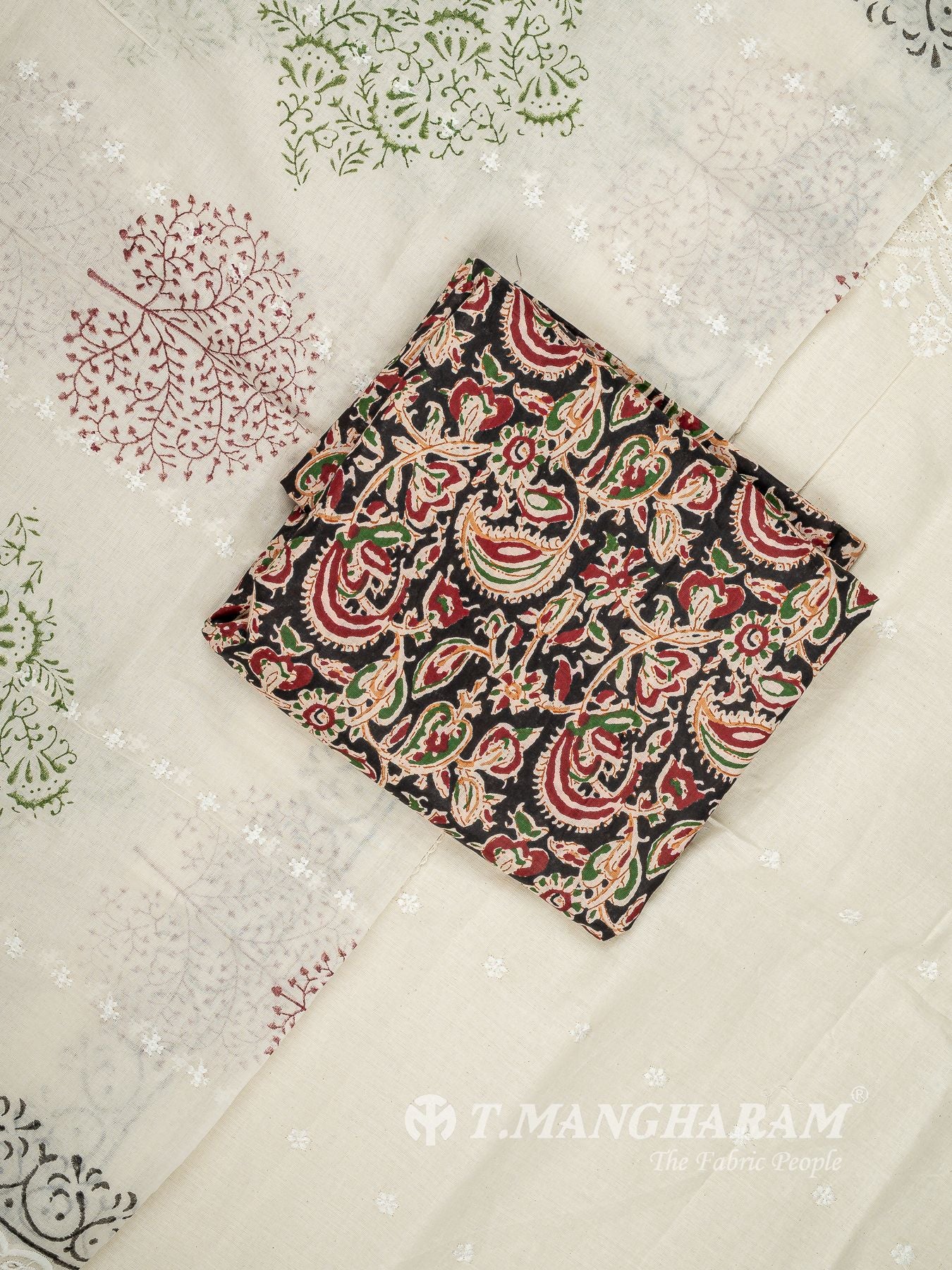 Cotton Chudidhar Fabric Set