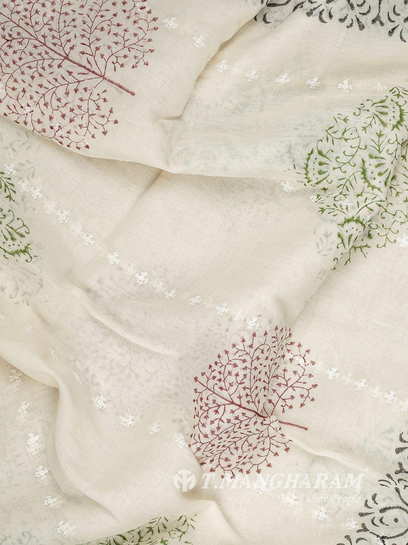 Cotton Chudidhar Fabric Set